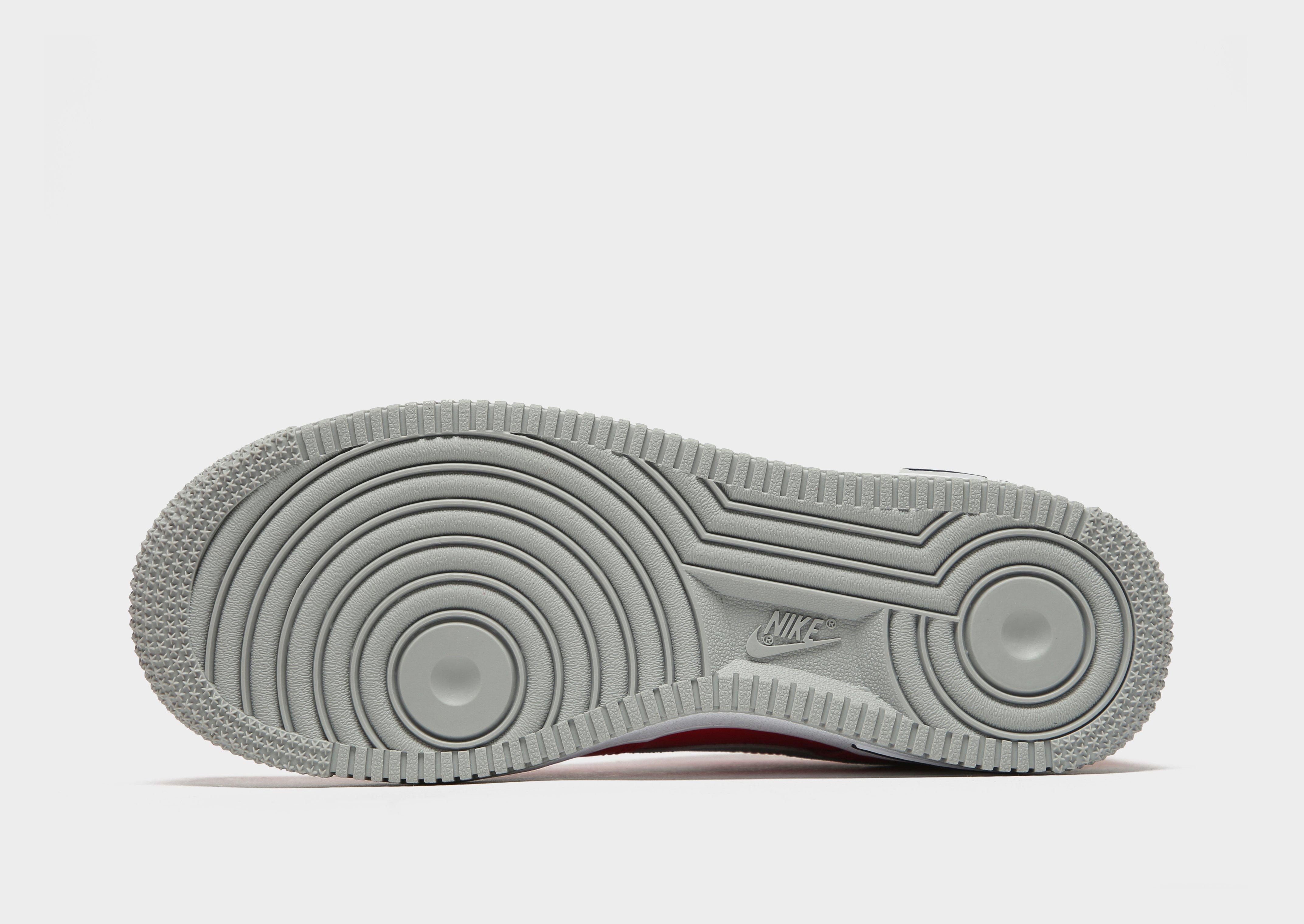 grey nike air force junior