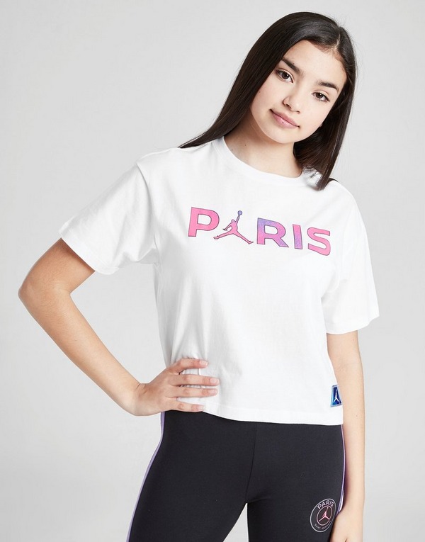 Jordan Girls Paris Saint Germain Box T Shirt Junior