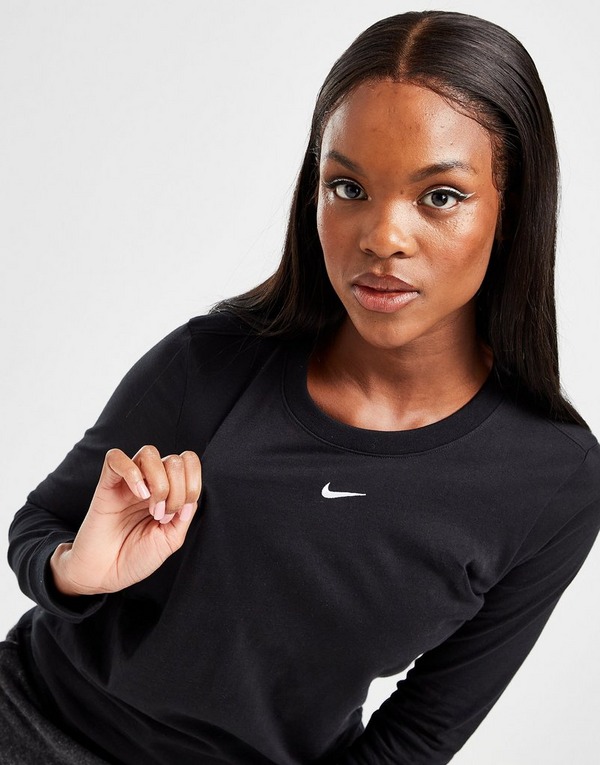 Tomar conciencia personaje reacción Nike Sportswear Long-Sleeve T-Shirt en Negro | JD Sports España