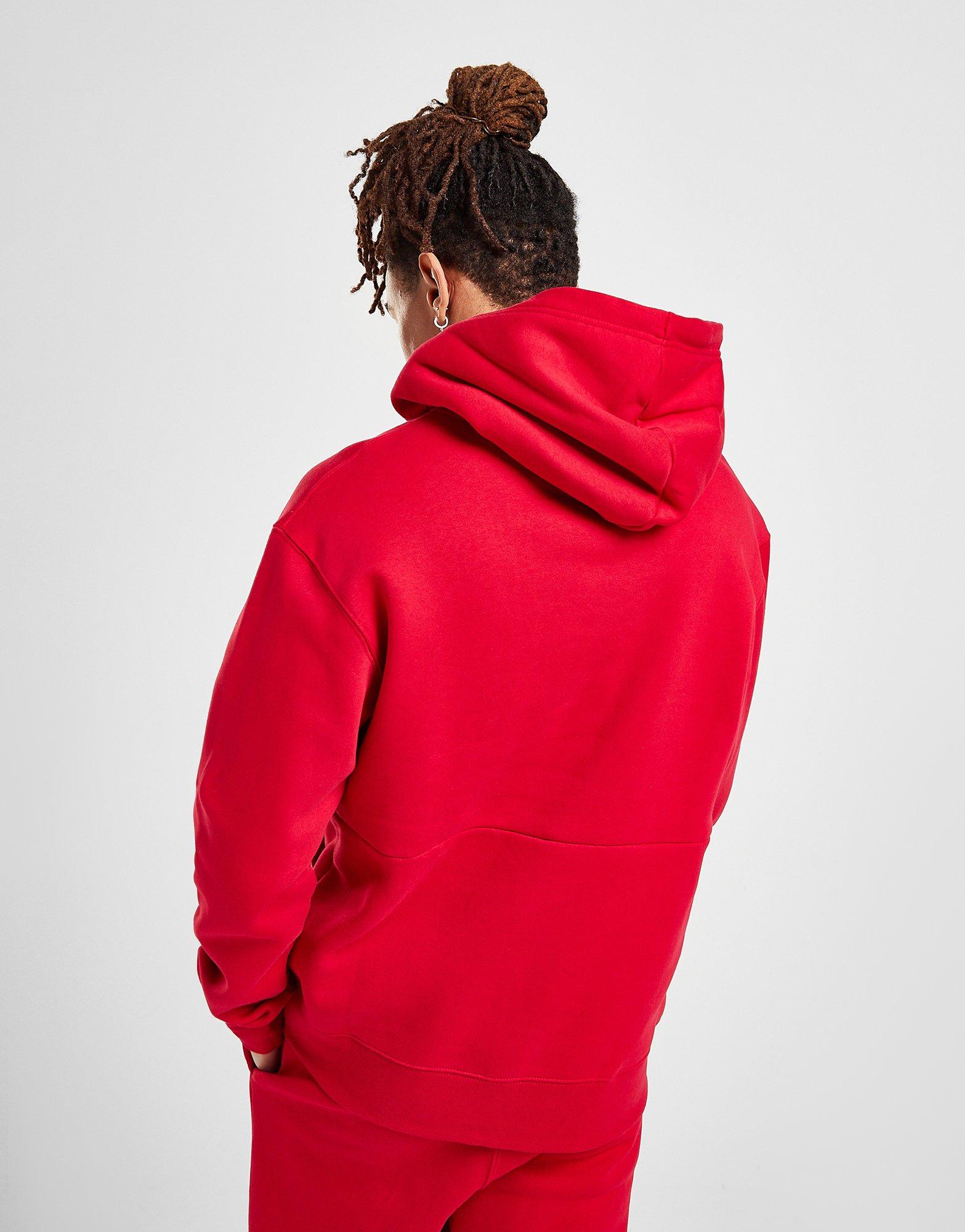 red jordan pullover hoodie