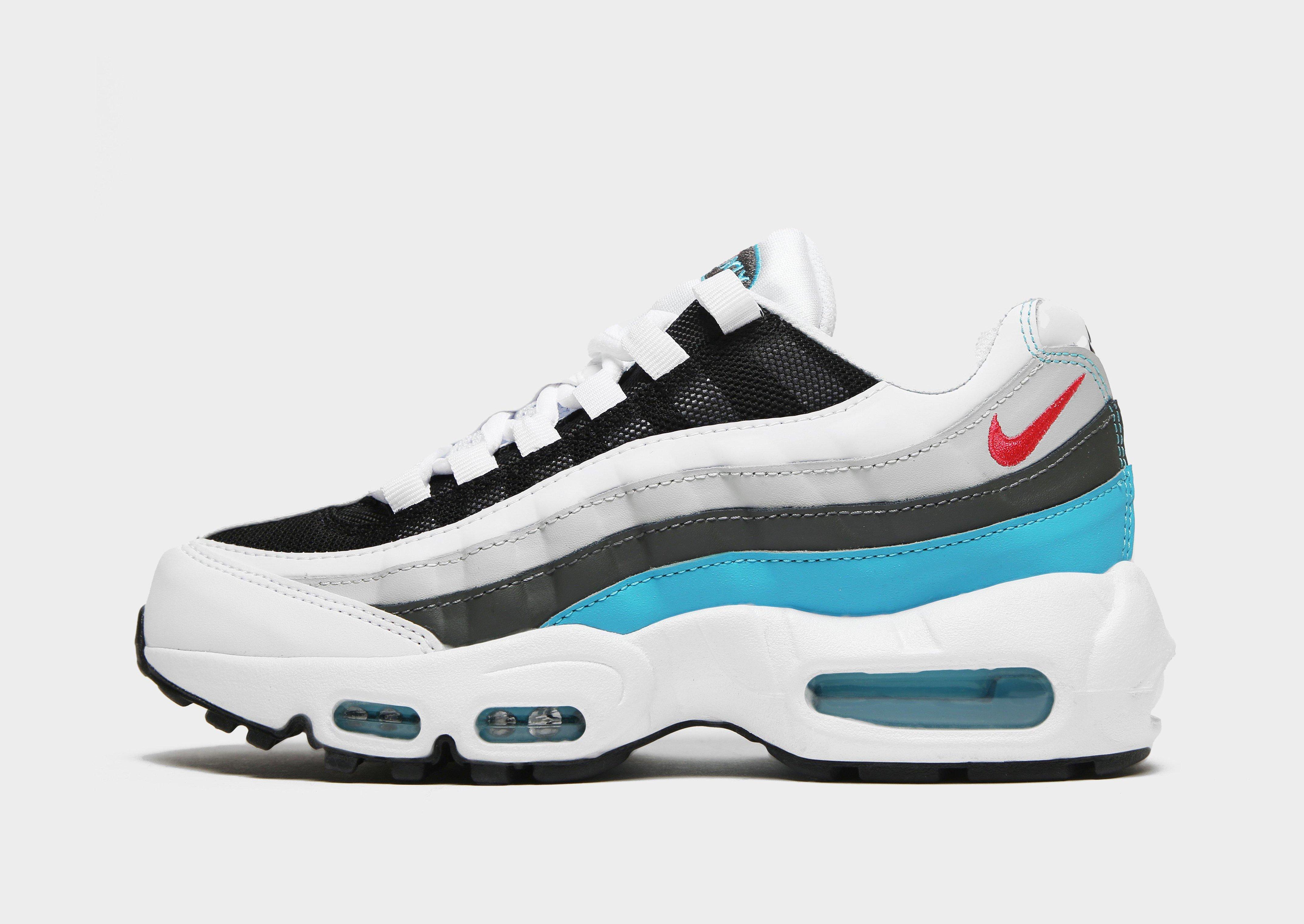 nike air max 95 junior black and blue