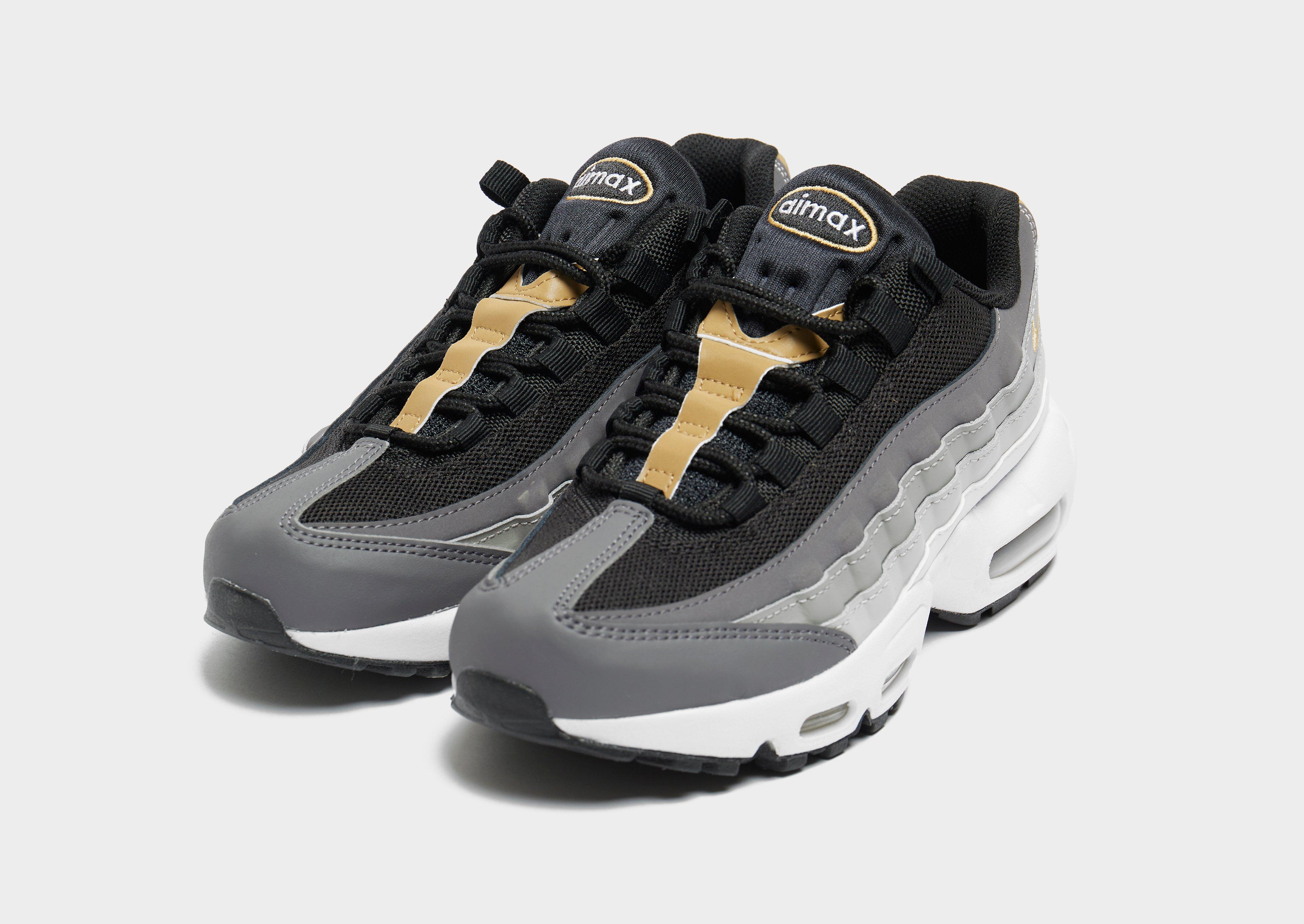 grey nike air max 95 junior