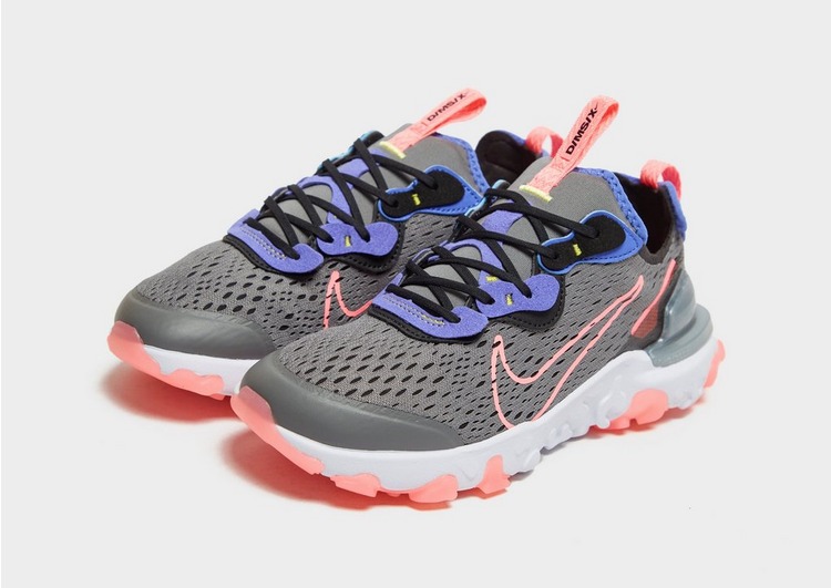 Grey Nike React Vision Junior | JD Sports