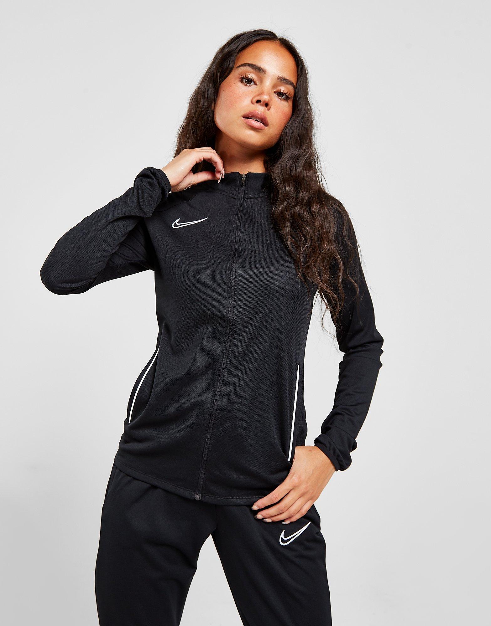 nike academy black tracksuit