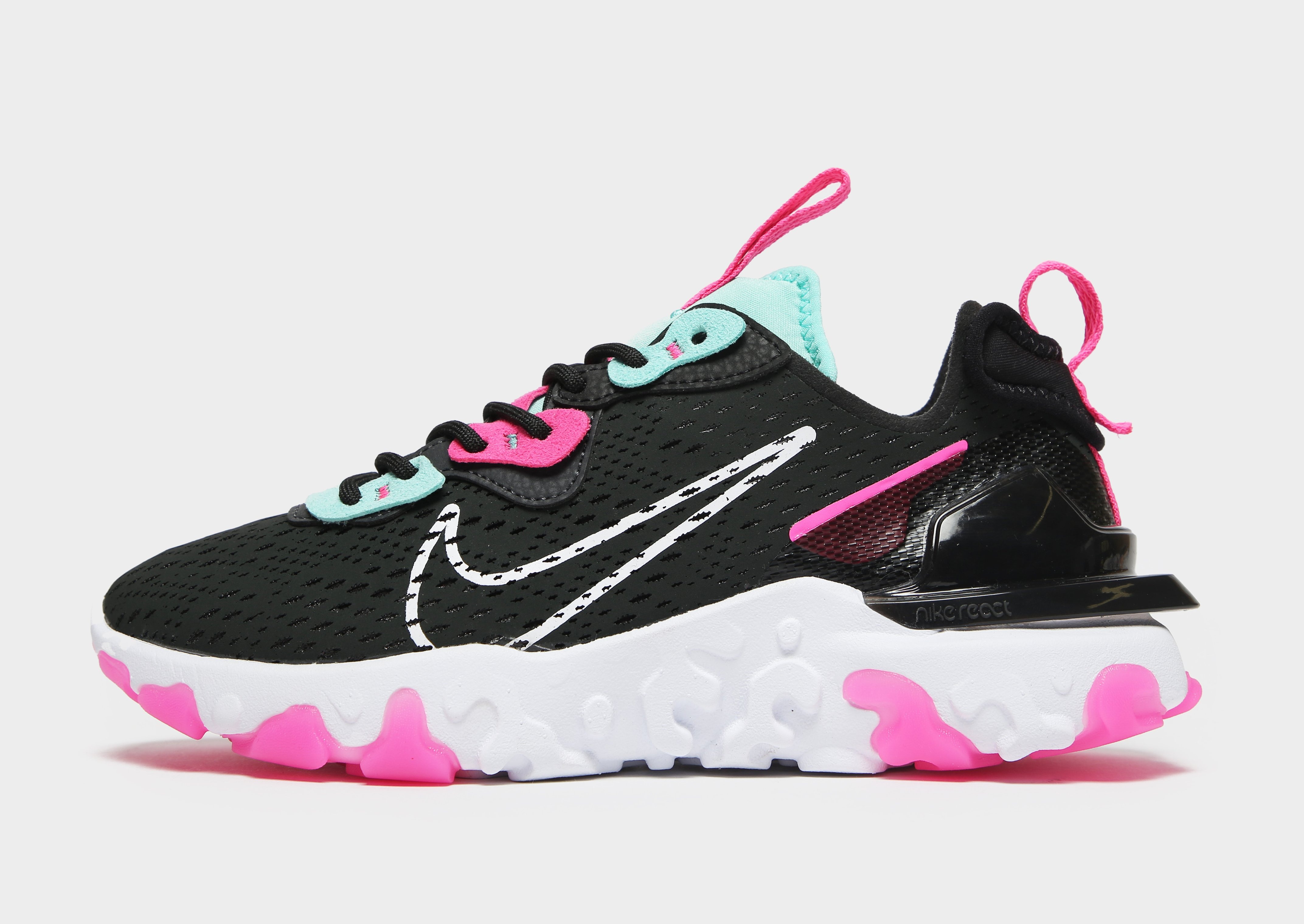 Black Nike React Vision Women's JD Sports