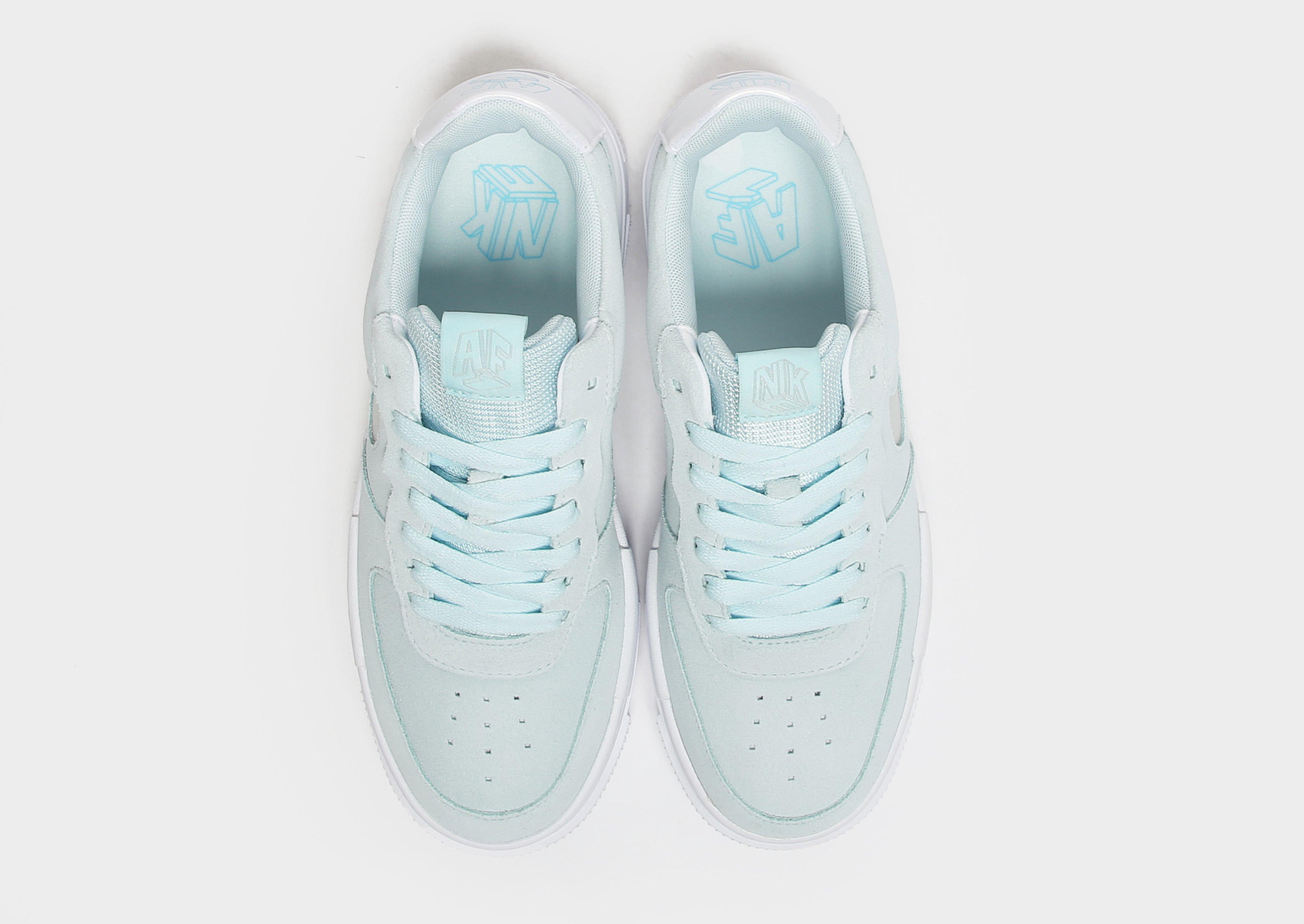 nike air force 1 glacier blue suede