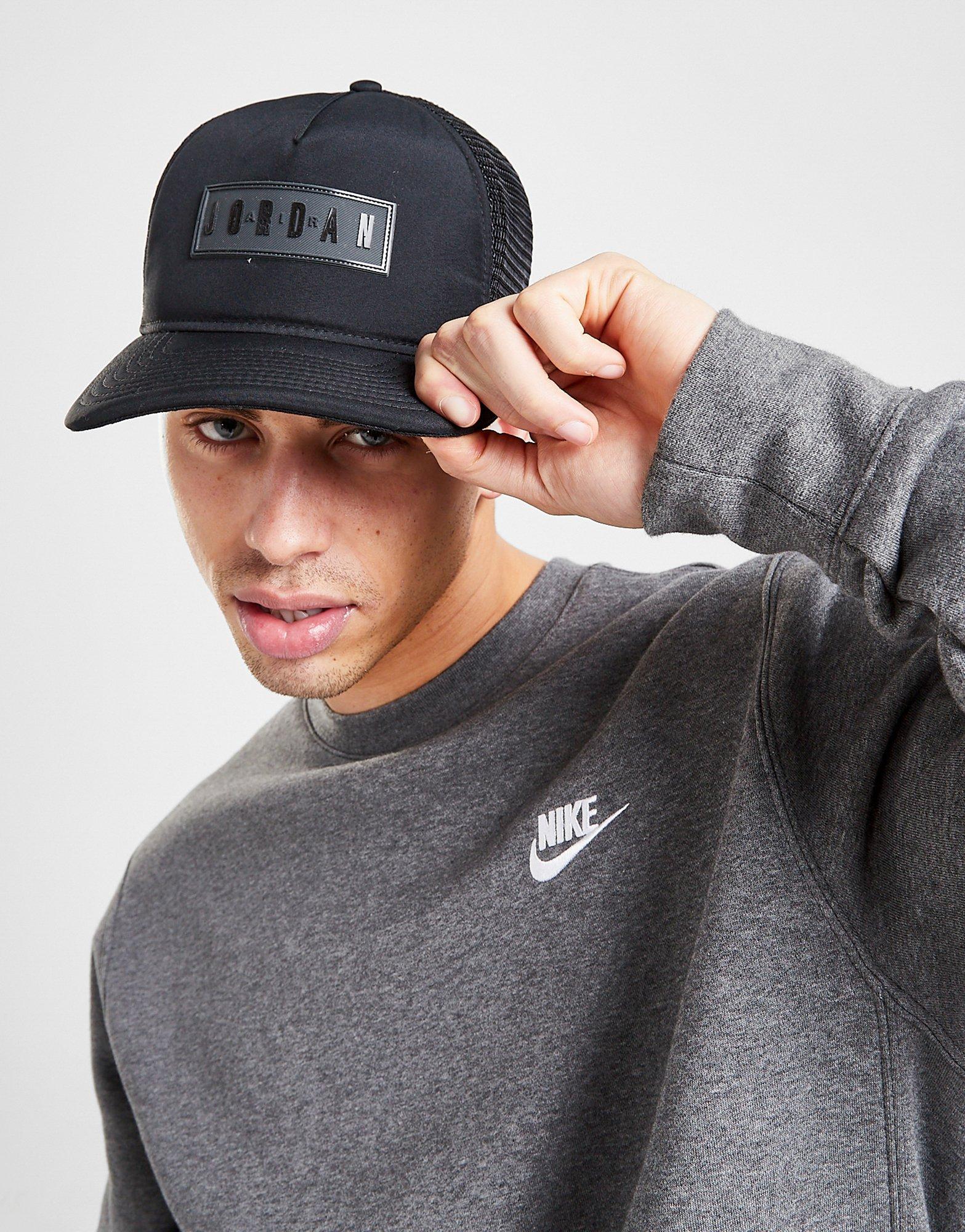 Black Jordan Jumpman Trucker Cap | JD 