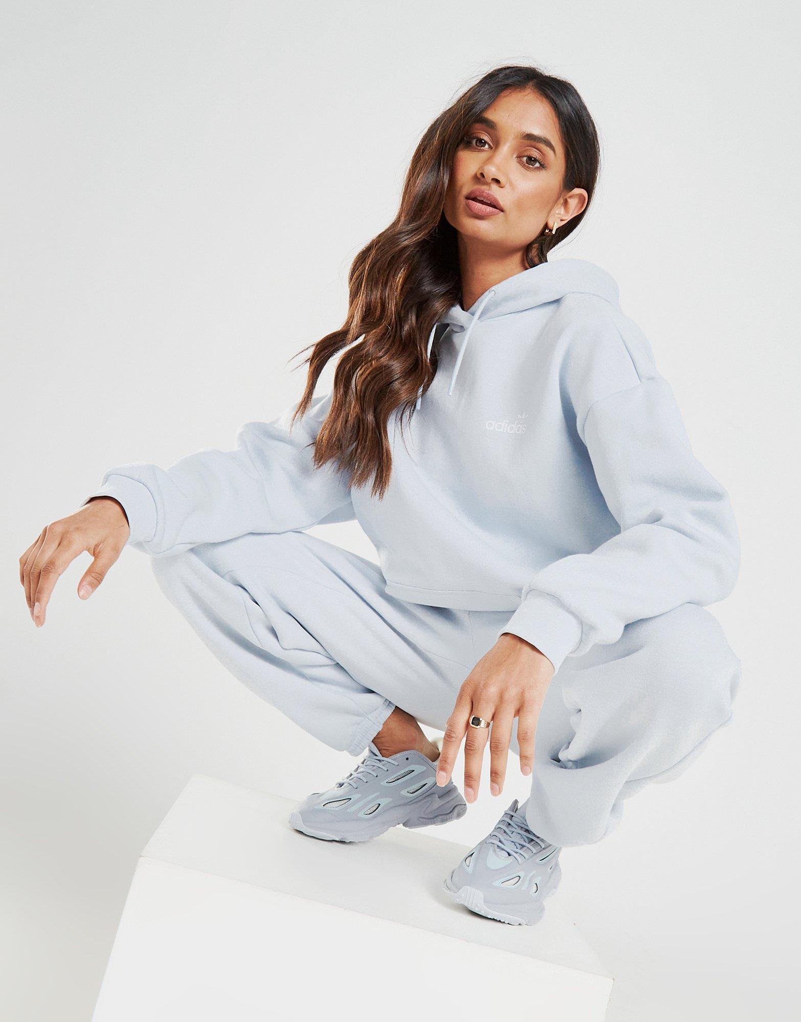 adidas originals linear fleece hoodie damen