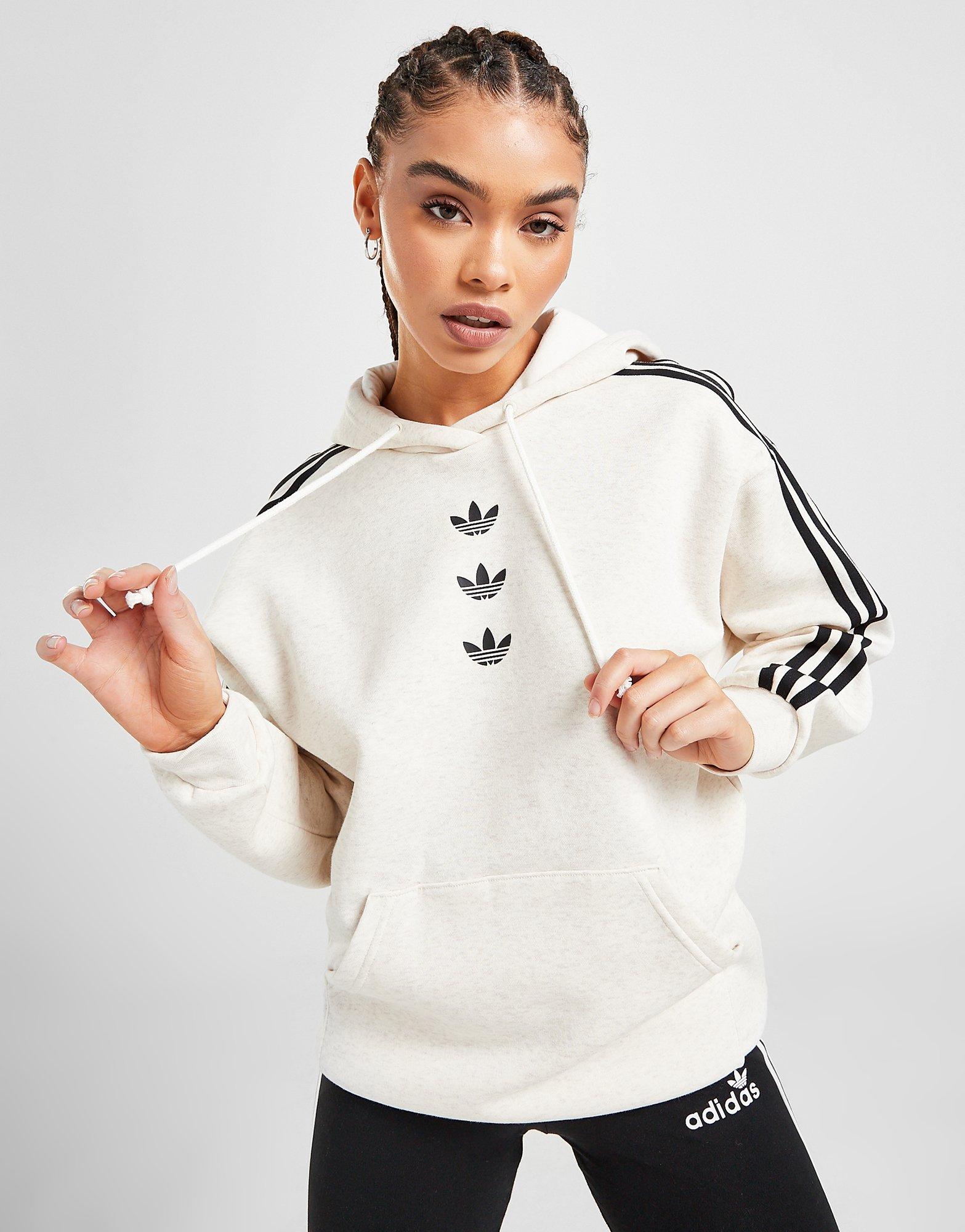 adidas originals boyfriend trefoil hoodie