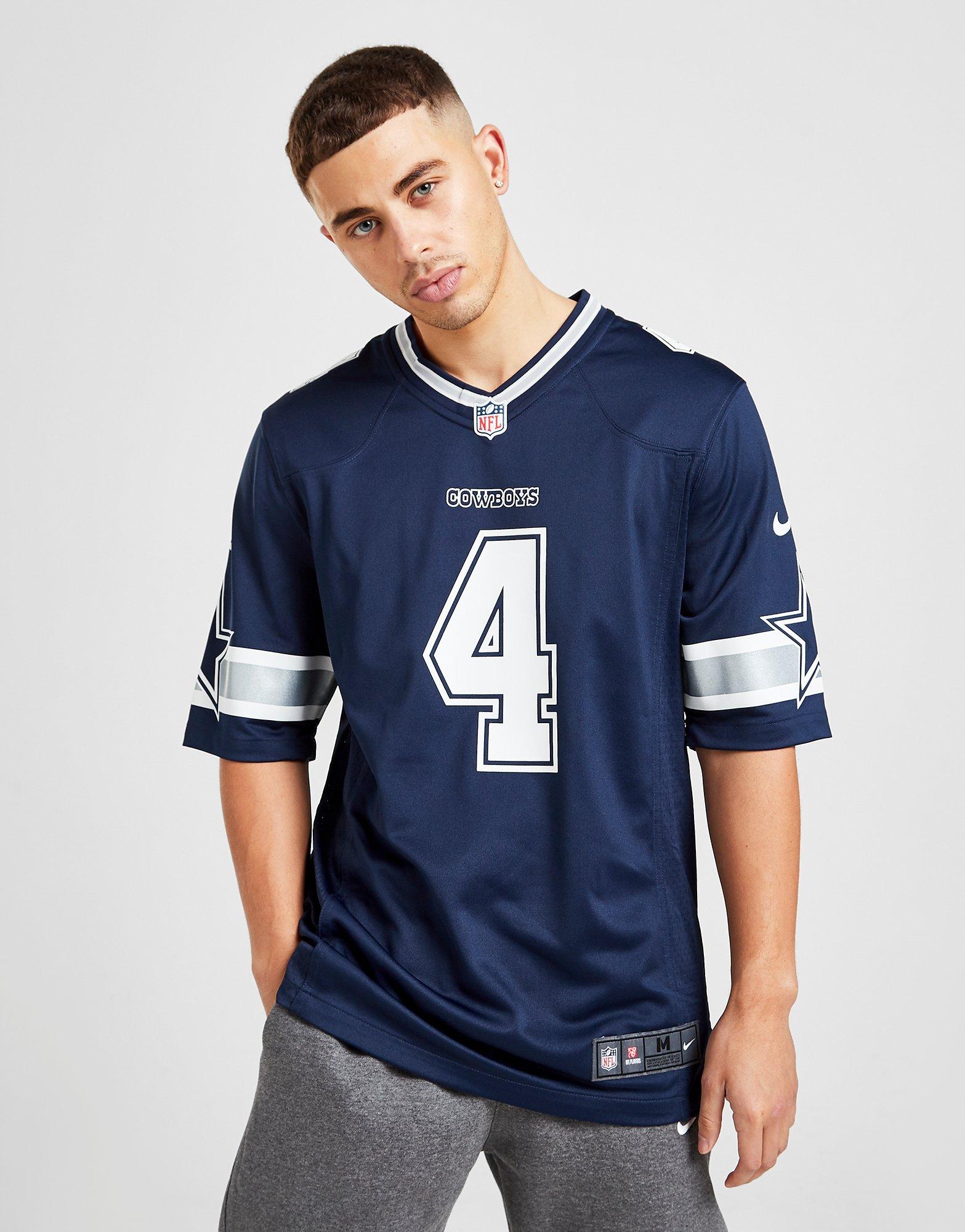 Nike NFL Dallas Cowboys Prescott 4 Game Jersey