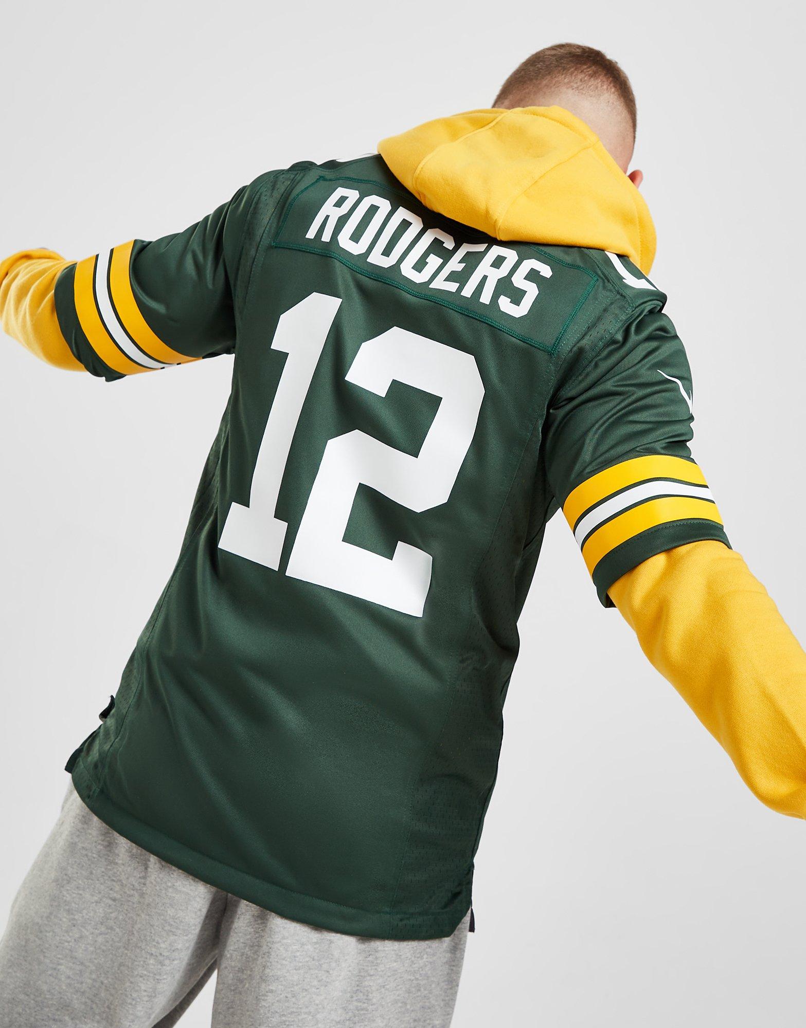 2018 GREEN BAY PACKERS RODGERS #12 SALUTE TO SERVICE NIKE LIMITED JERS -  Classic American Sports