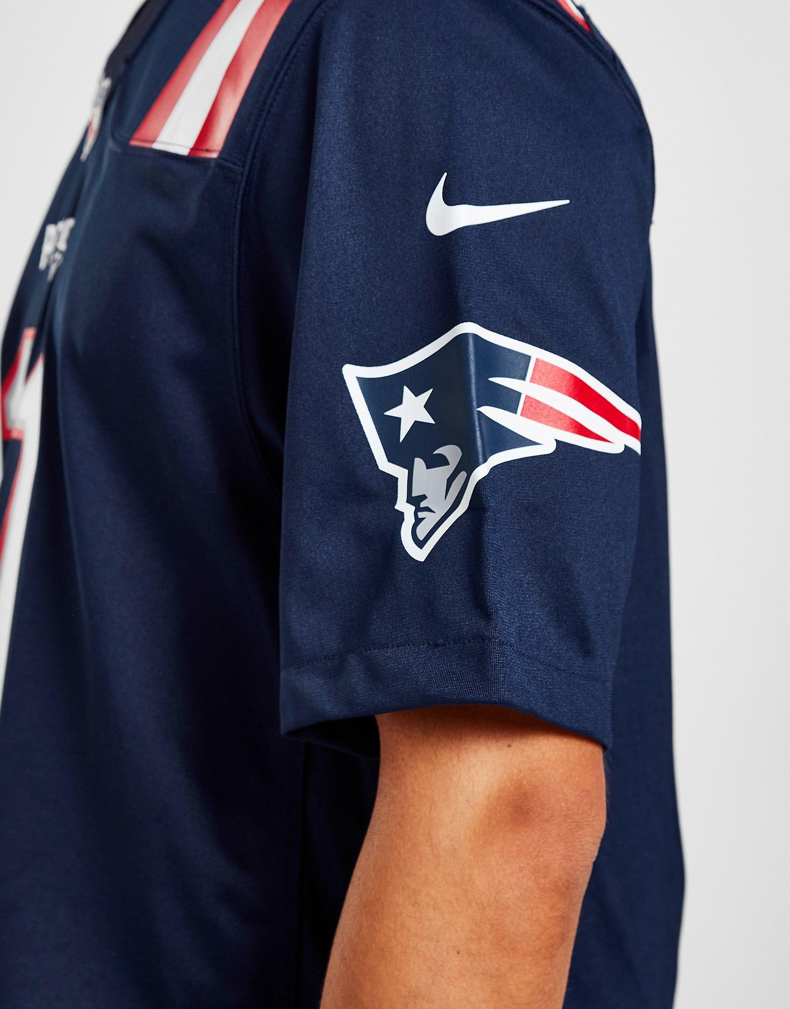 New England Patriots Julian Edelman #11 Nike Men's Red NFL