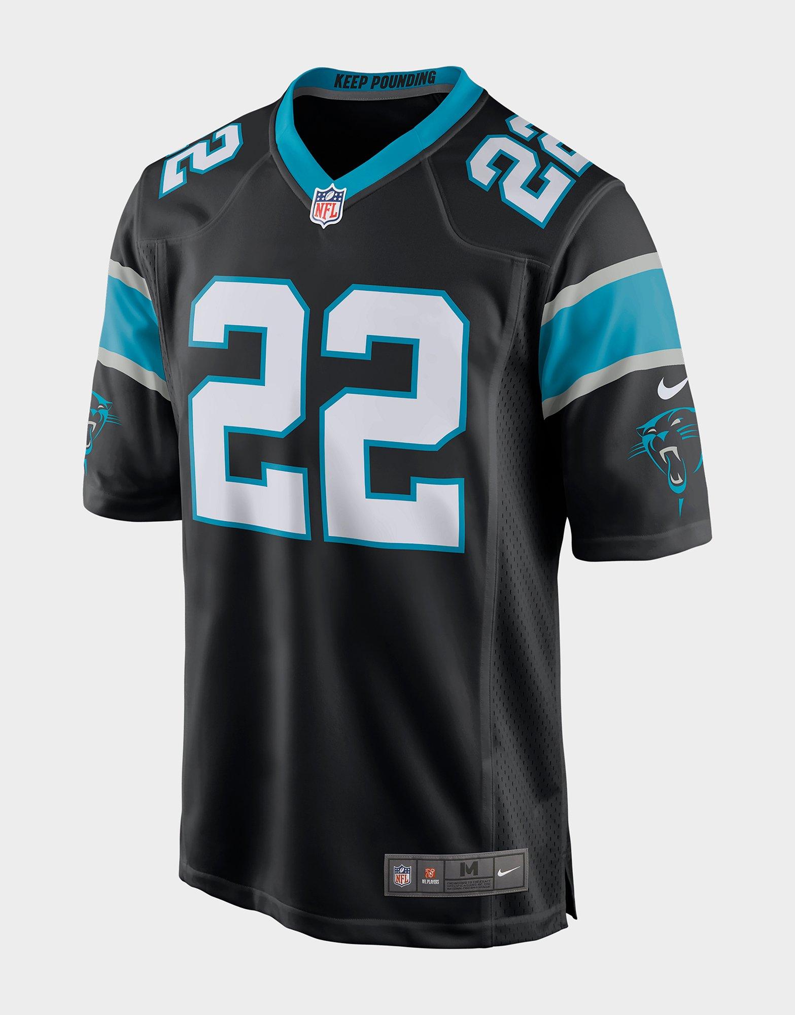 Black Nike NFL Carolina Panthers McCaffrey #22 Game Jersey PR - JD Sports  Ireland