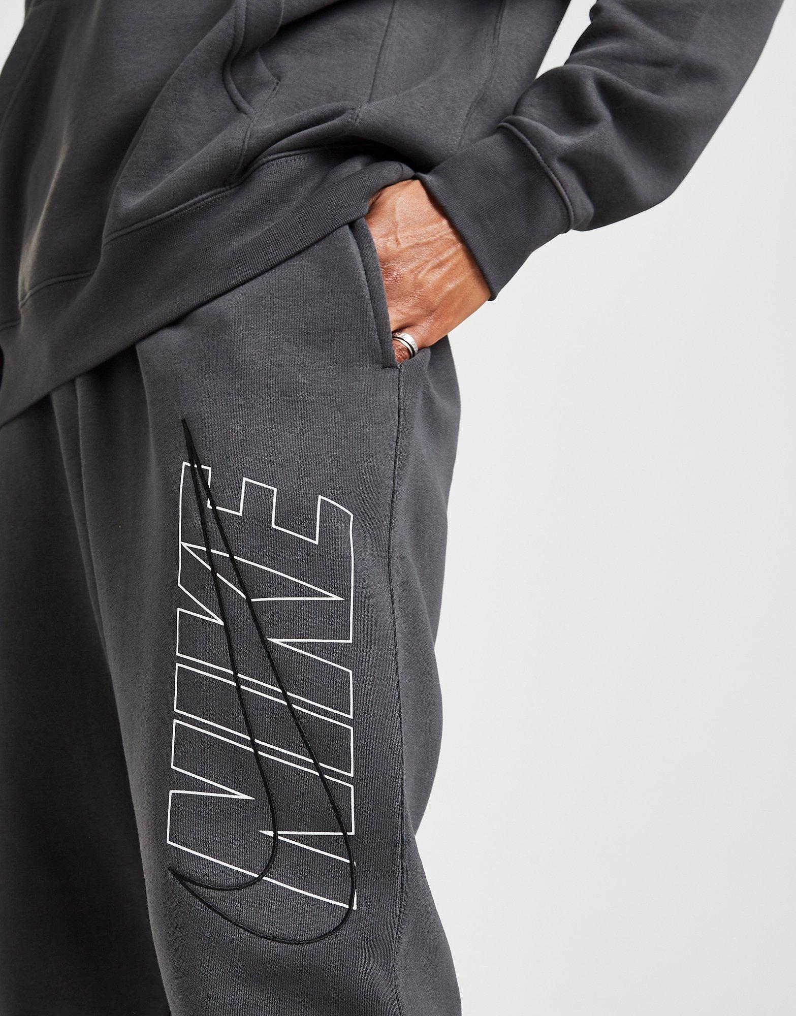 nike grey joggers club fleece