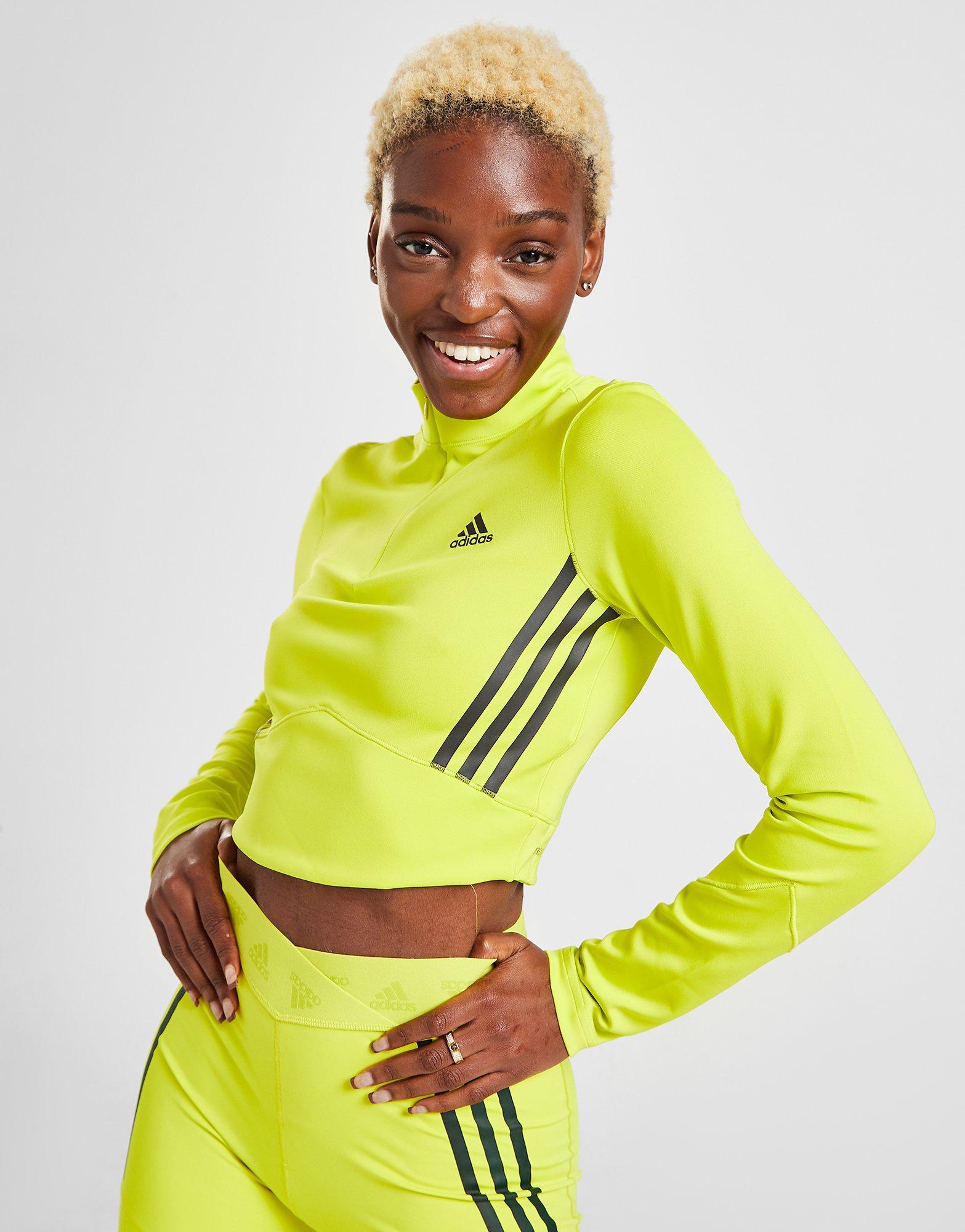 adidas mesh crop top