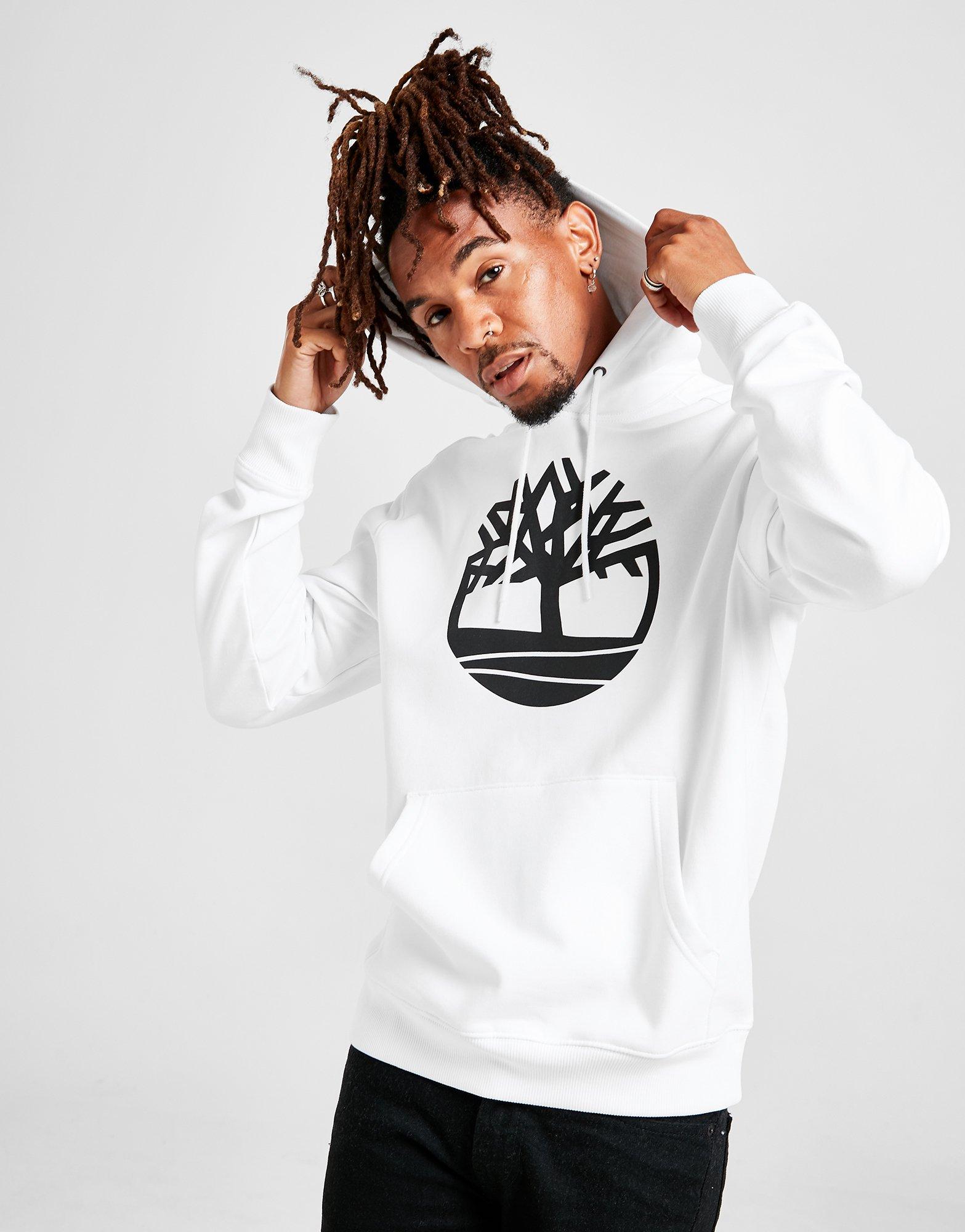 white timberland hoodie