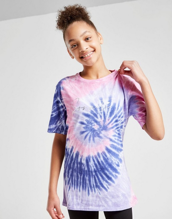 Purple Sonneti Girls Tie Dye T Shirt Junior Jd Sports