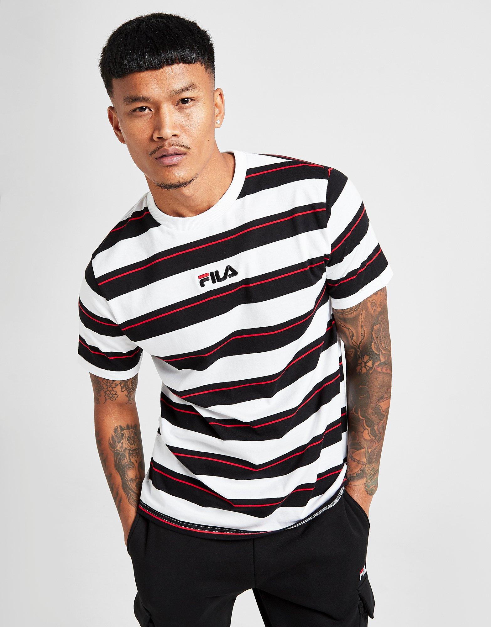 fila t shirt striped