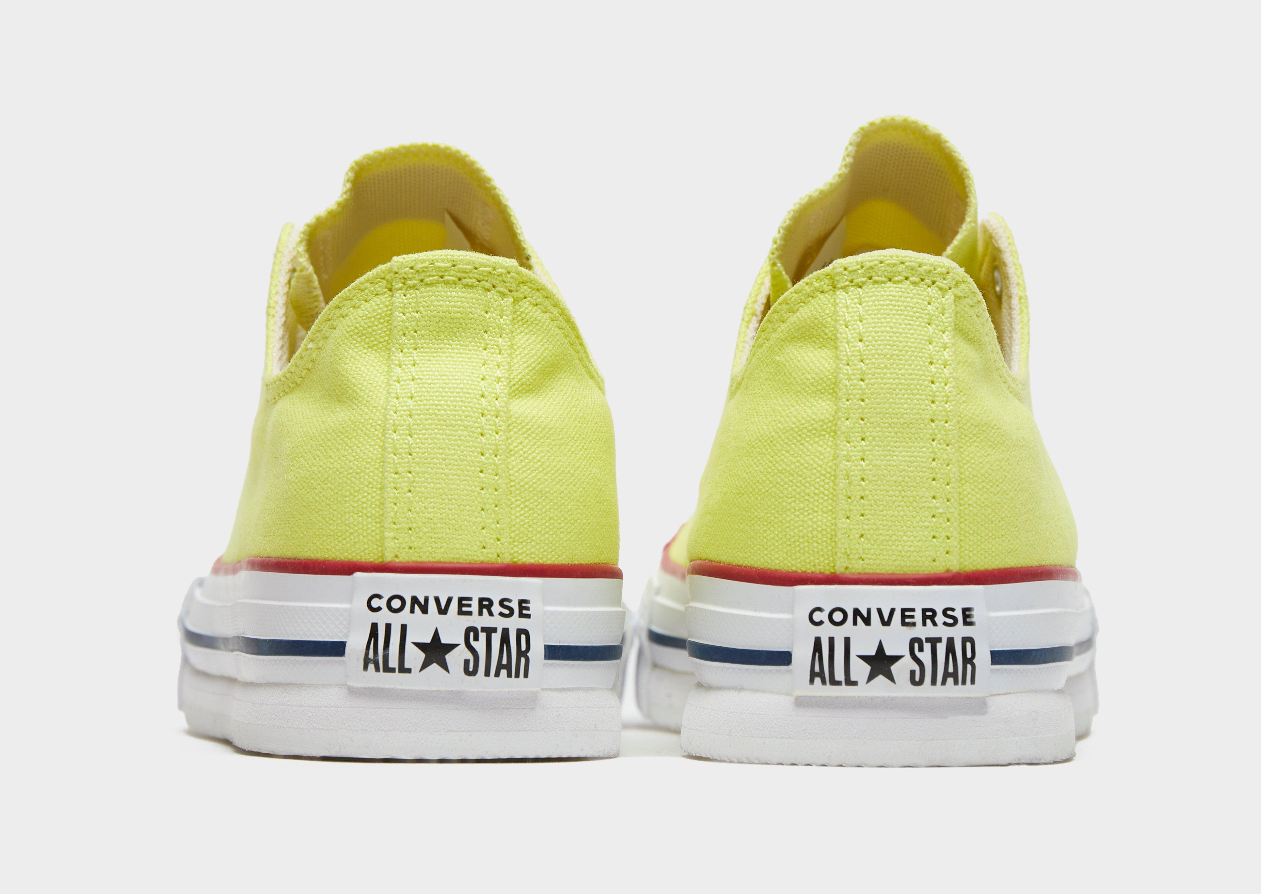 converse platform jaune