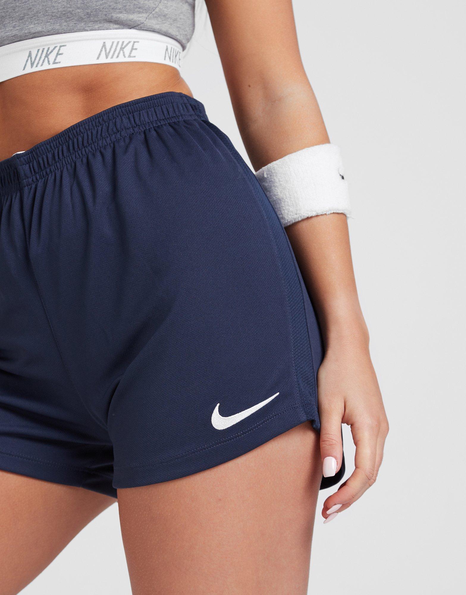 nike football academy shorts in navy