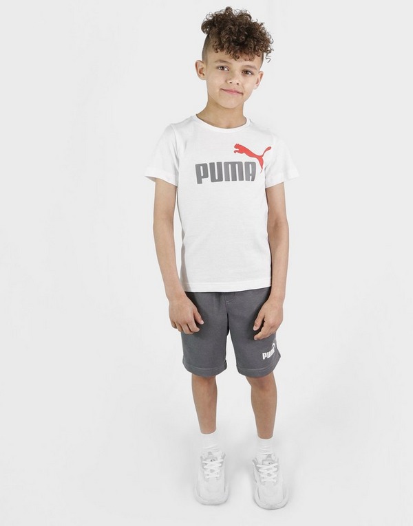 Puma conjunto camiseta/pantalón corto Essential Logo infantil