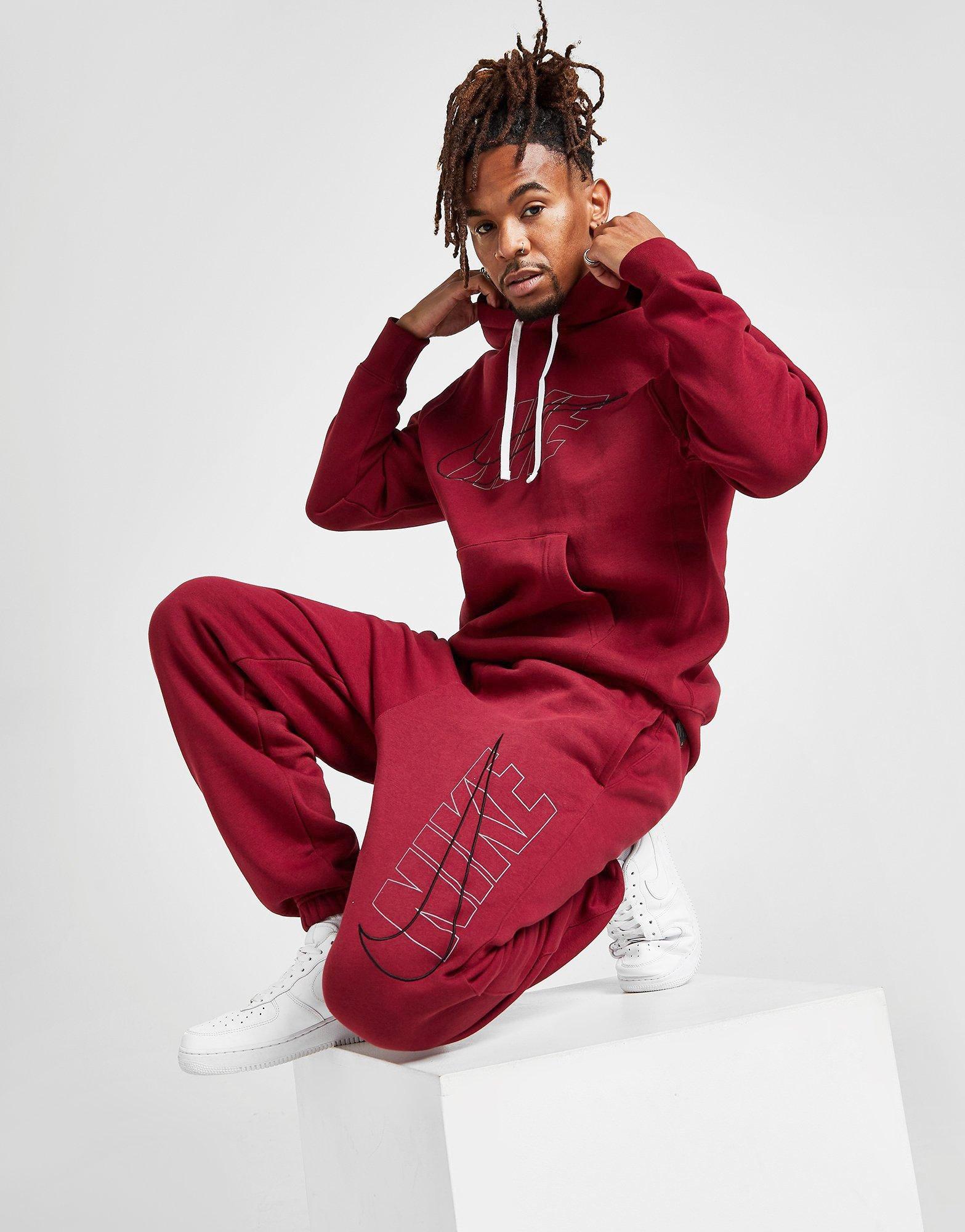 pantalon chandal nike rojo