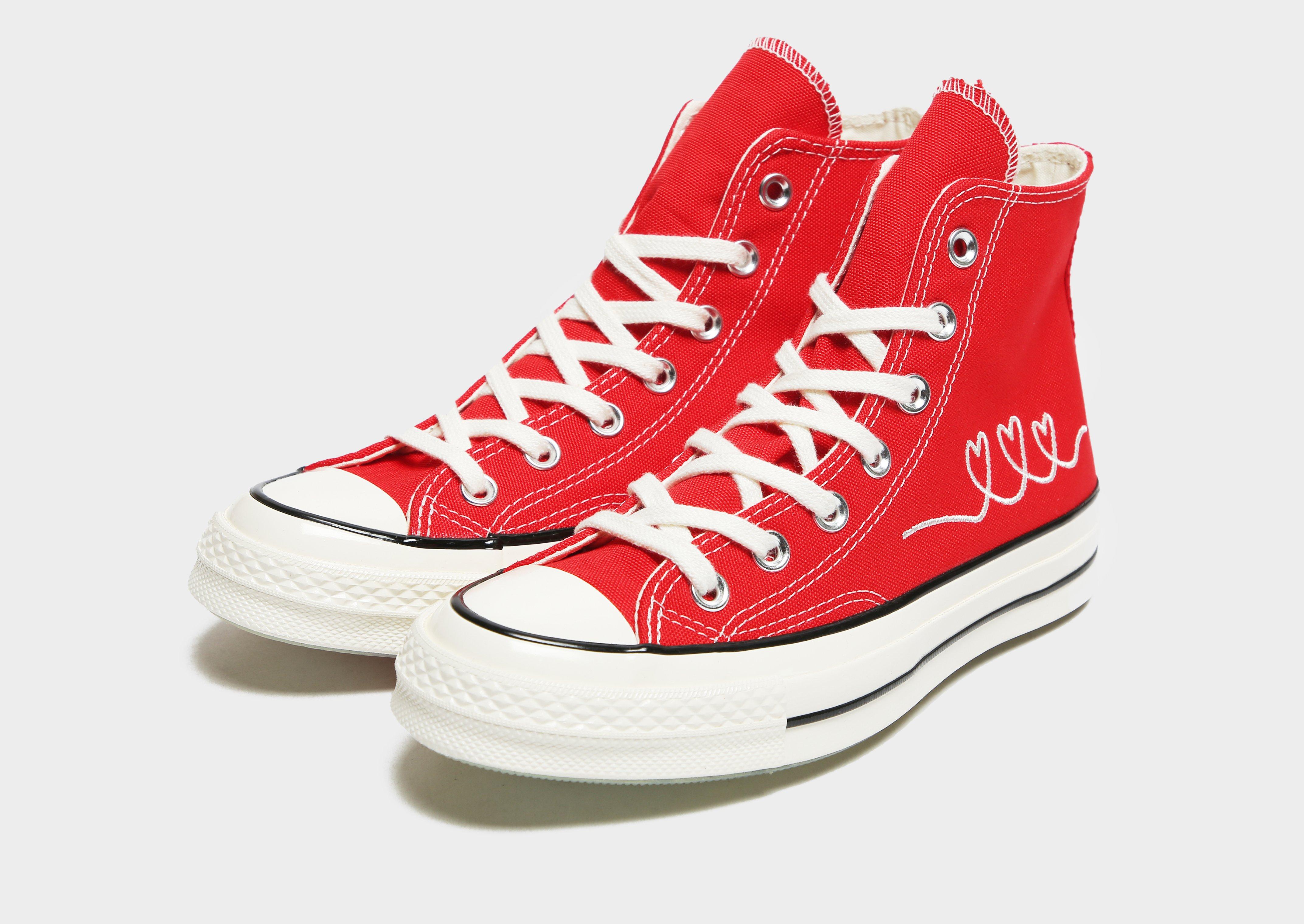 red converse 70s