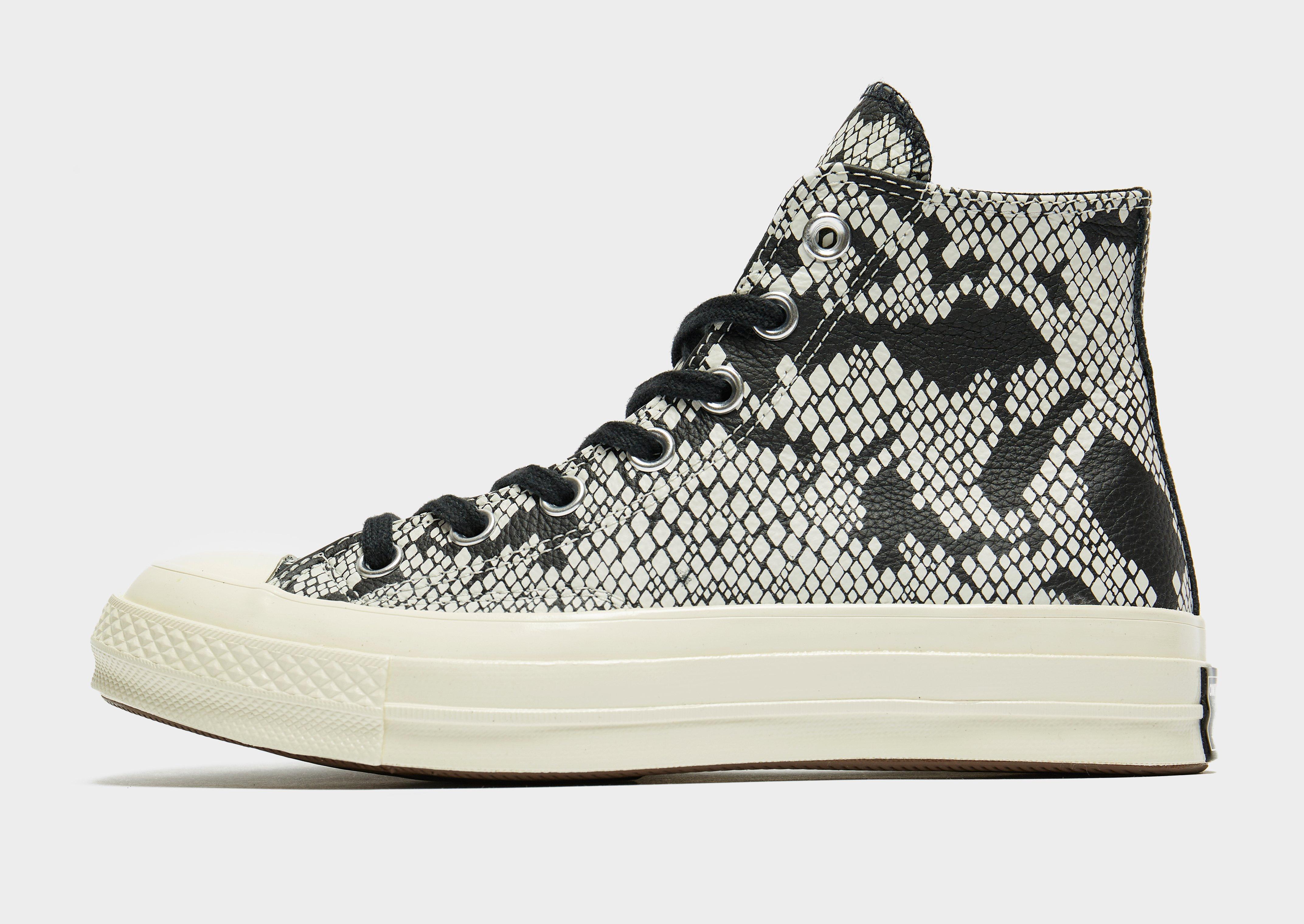 snake converse high tops