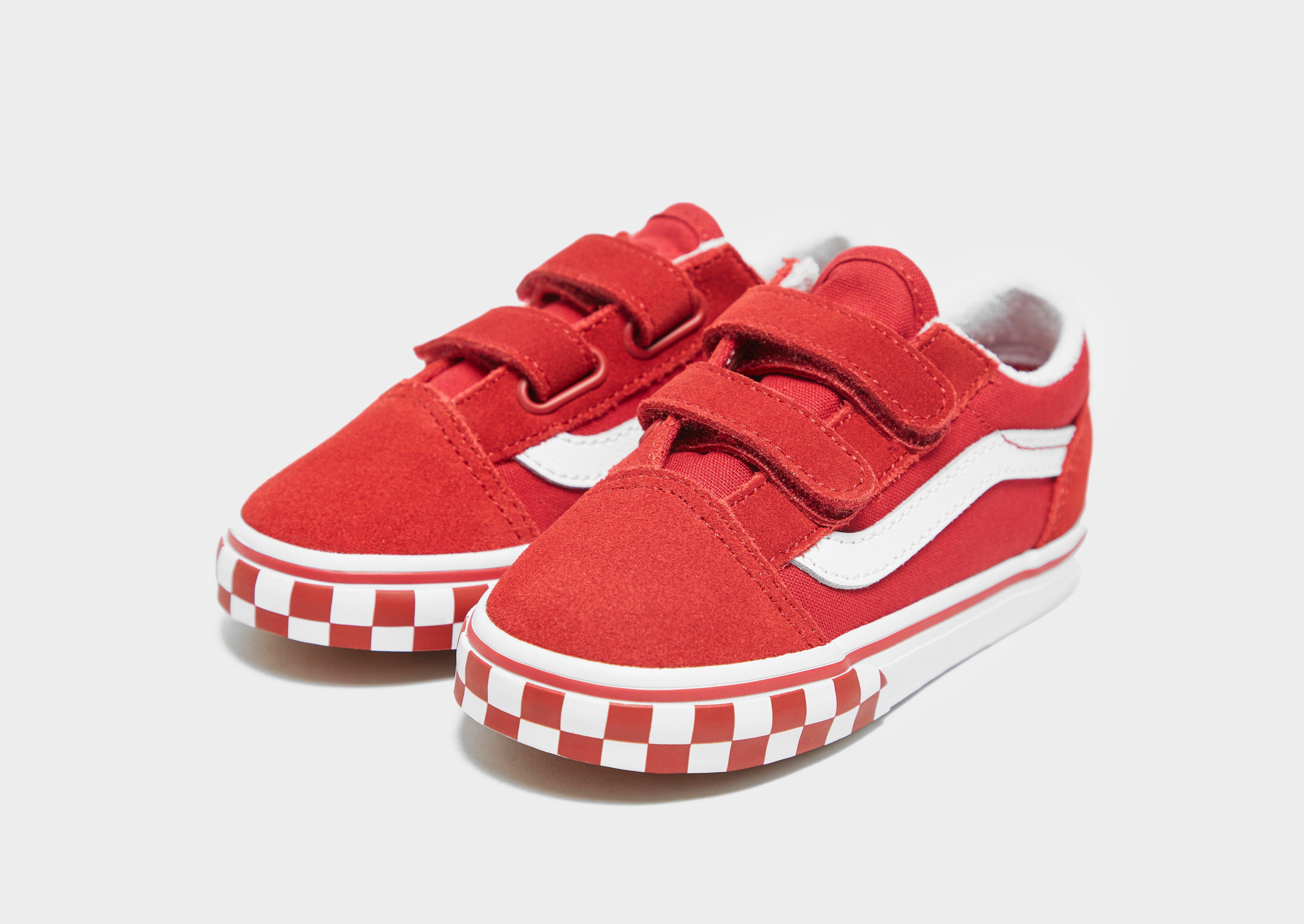 red toddler vans