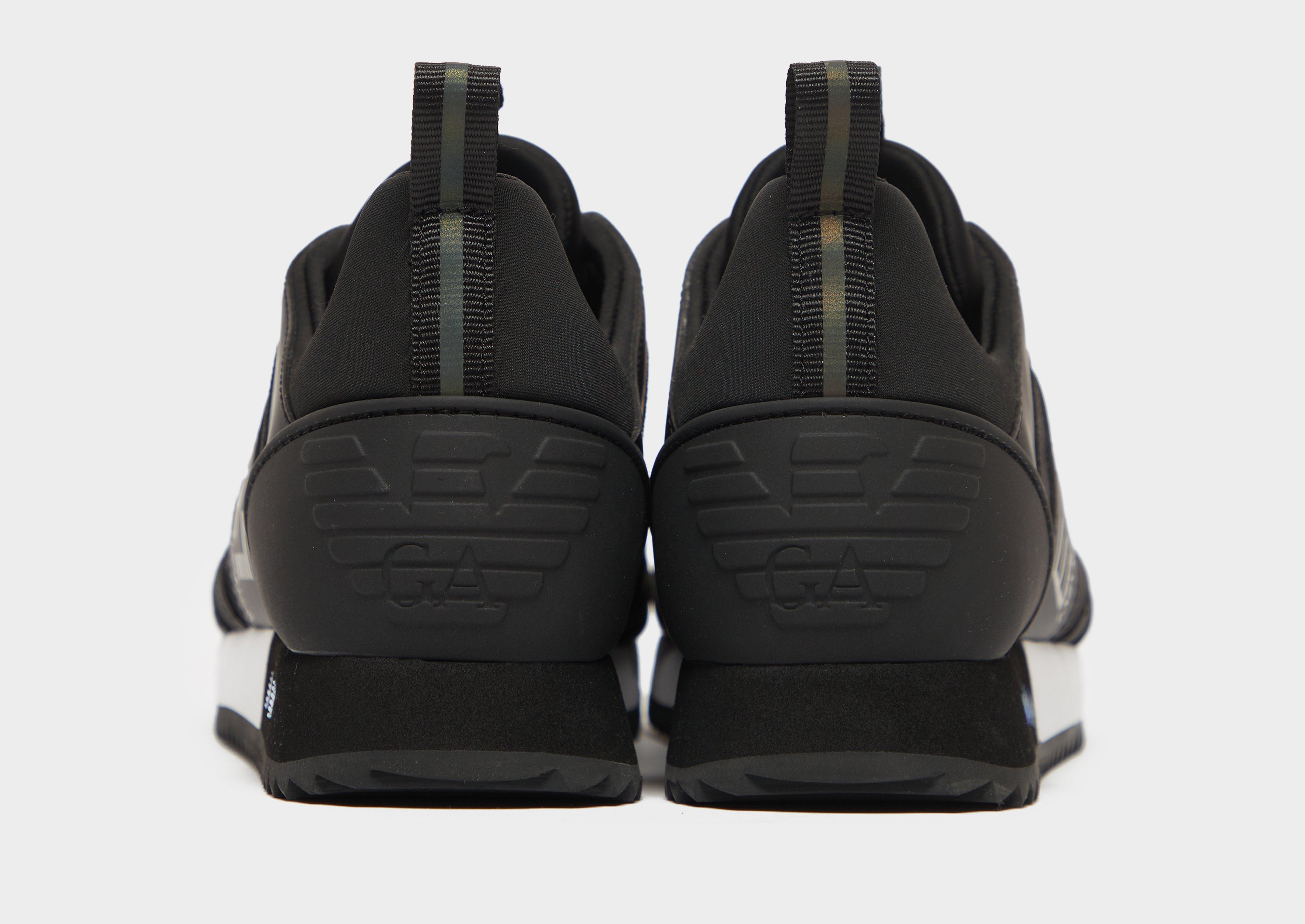 ea7 mesh run grey