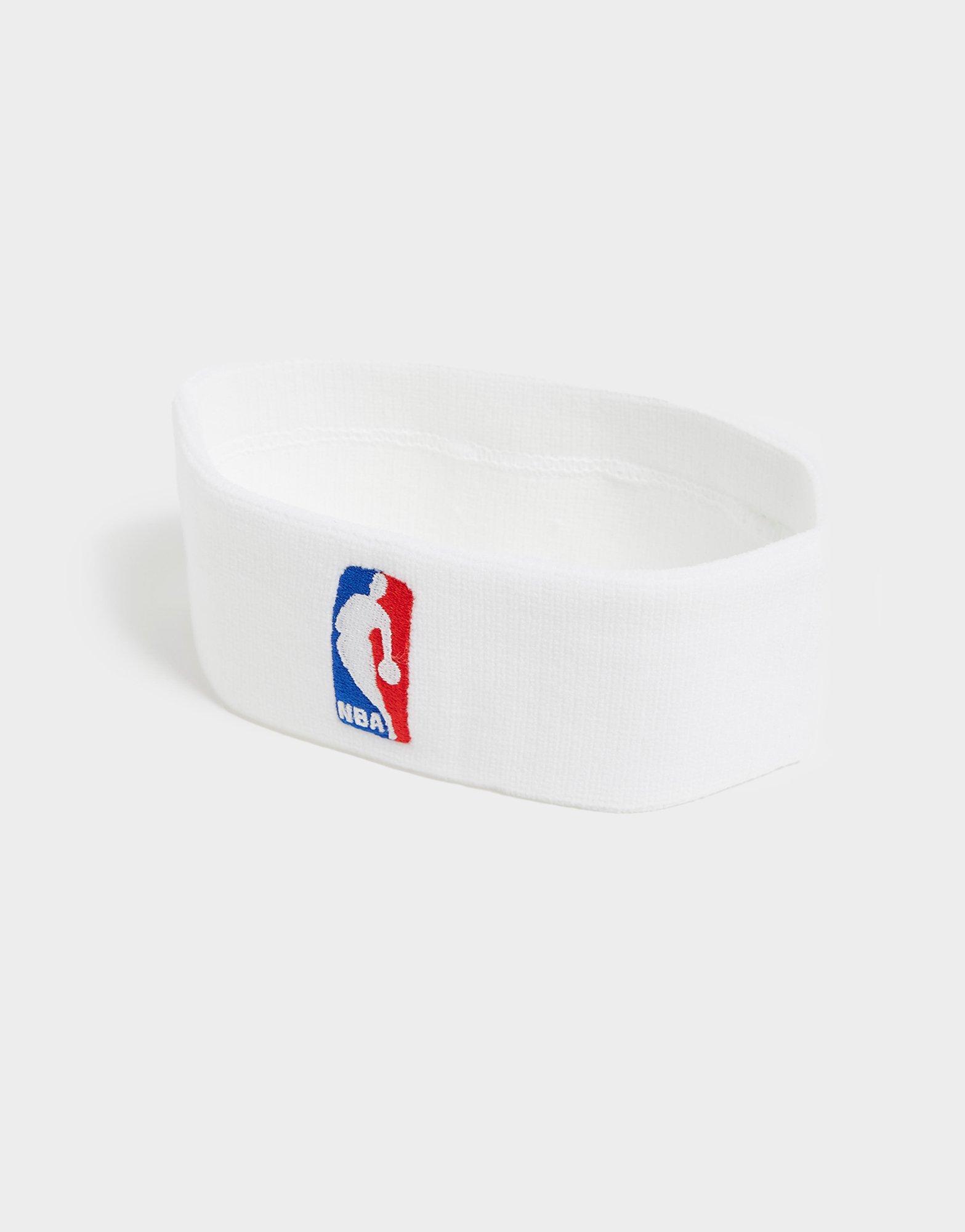 white nba headband