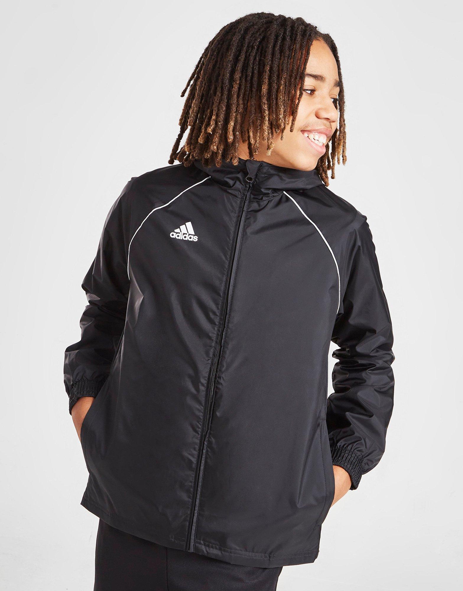adidas core 18 rain jacket youth