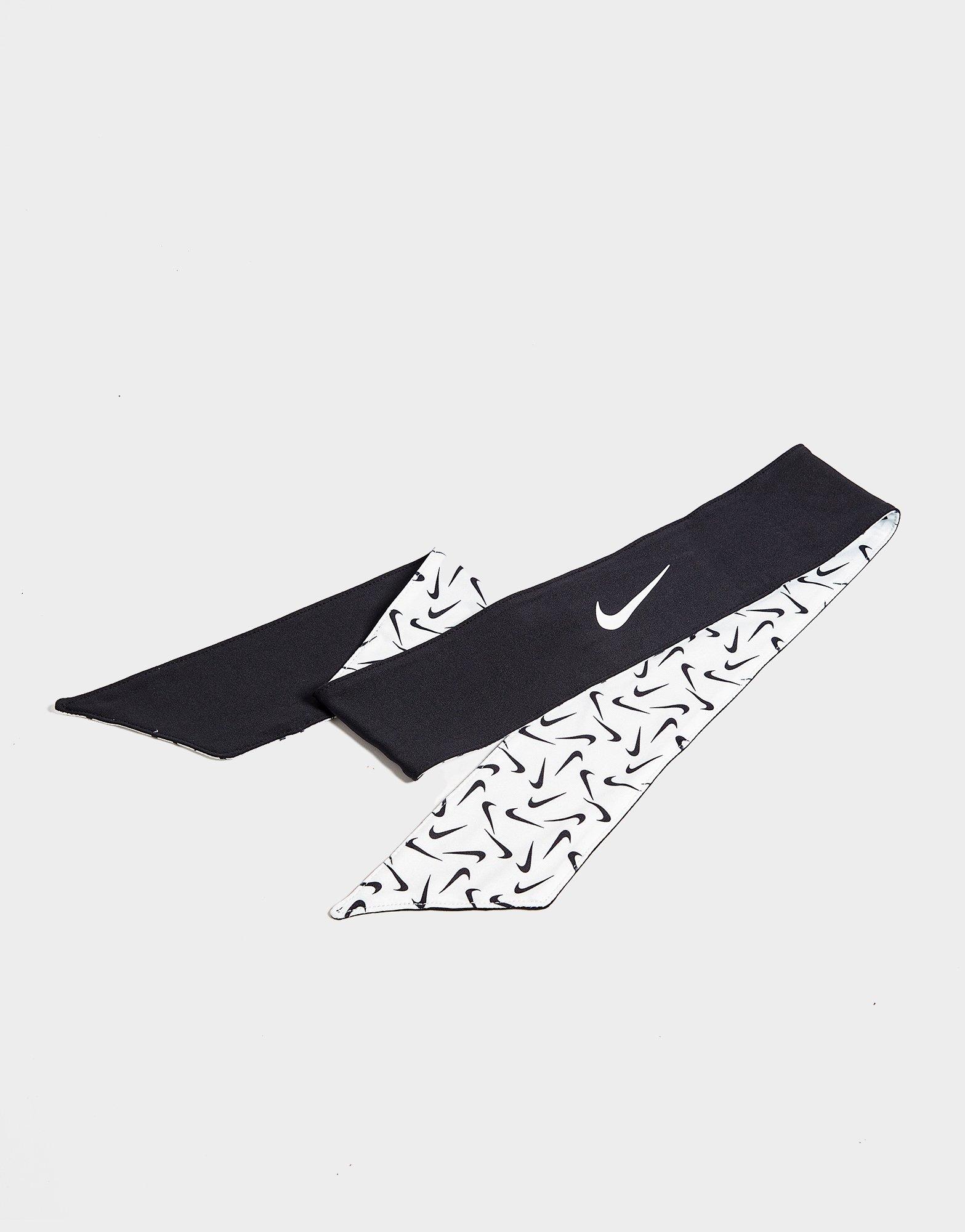 nike dri fit head tie white