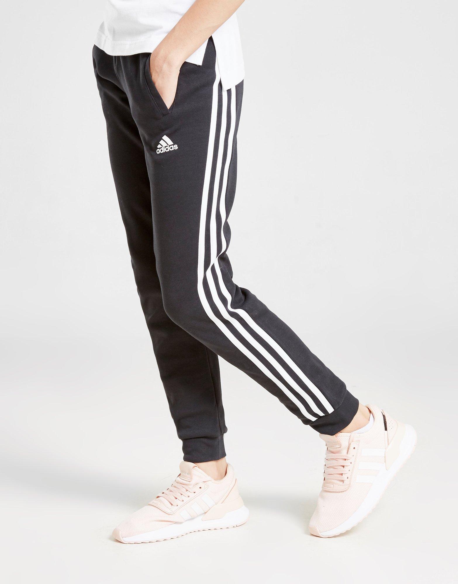 adidas 3 stripe track pants womens