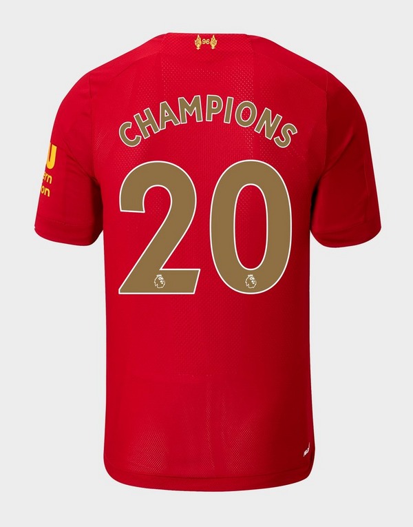 Trampas barajar como el desayuno Red New Balance Liverpool FC 19/20 Home Champions Shirt #20 Jr PRE | JD  Sports Global