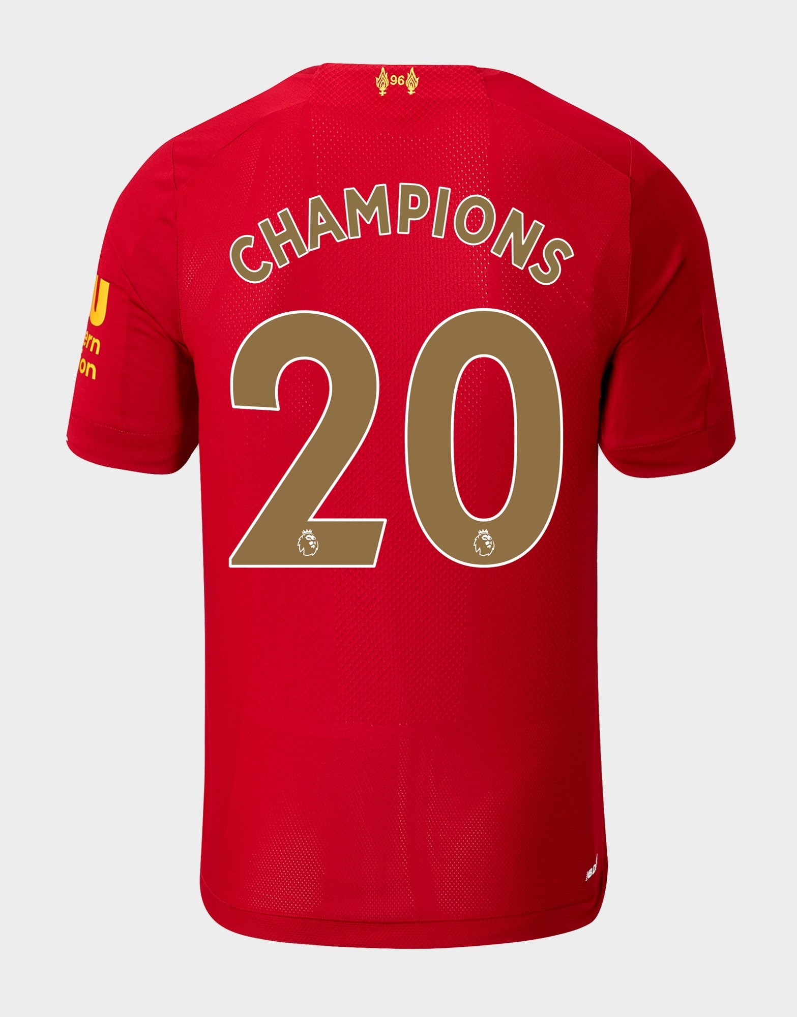 Red New Liverpool FC 19/20 Home Champions Shirt #20 Jr PRE | JD Sports Global