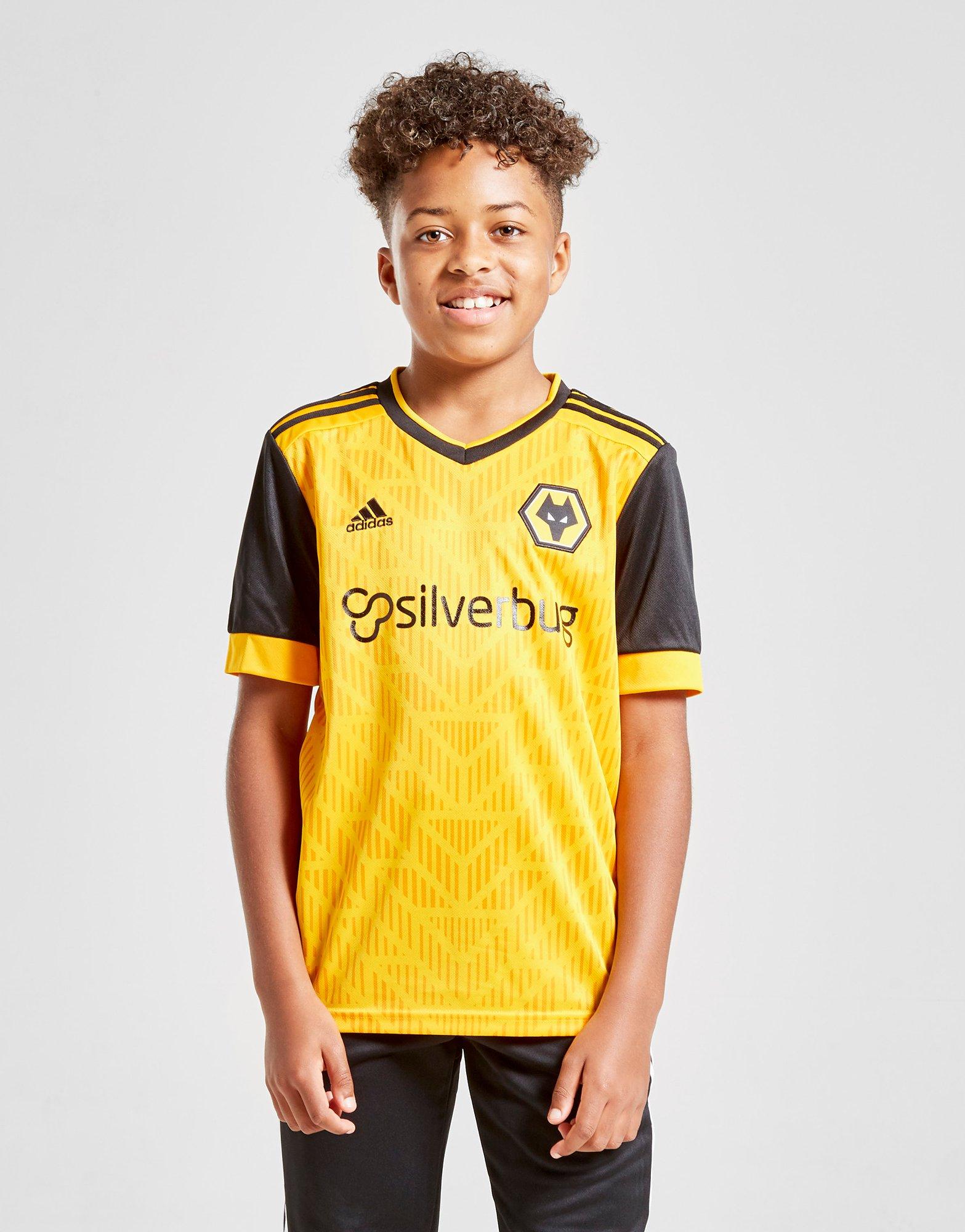 kids wolves football kit