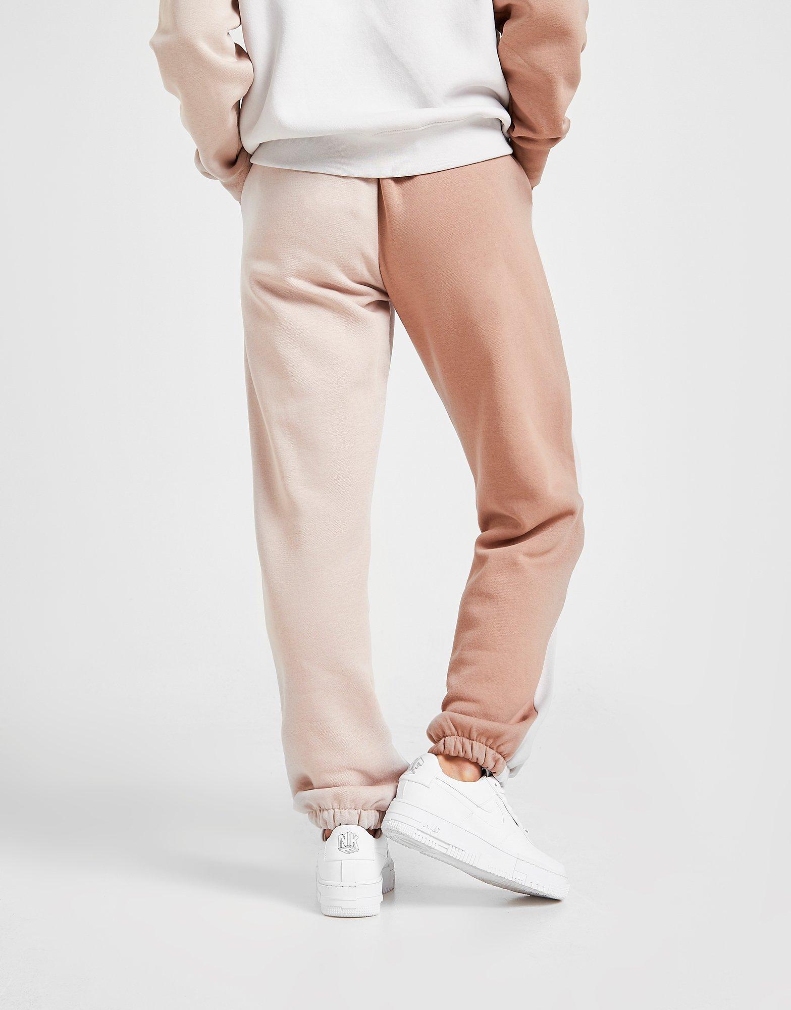 nike pastel color block joggers