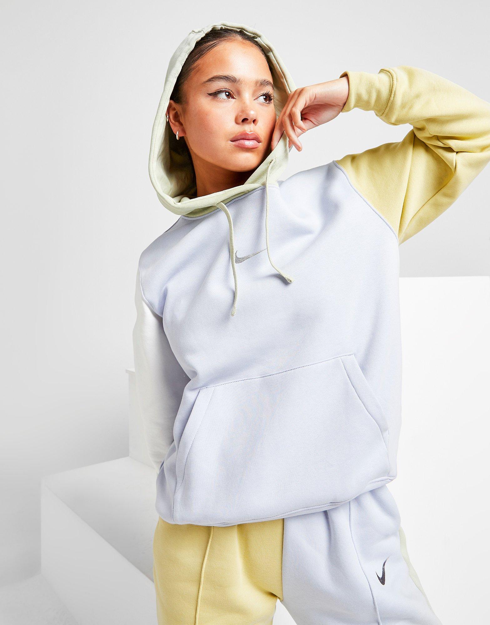 nike colour block hoodie