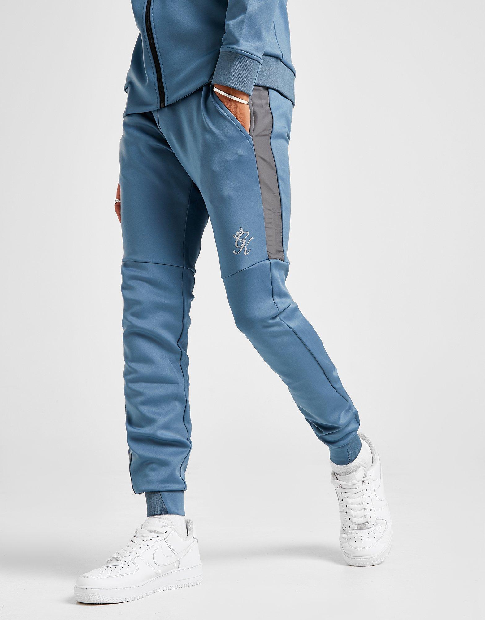 gym king core zip through poly tracksuit