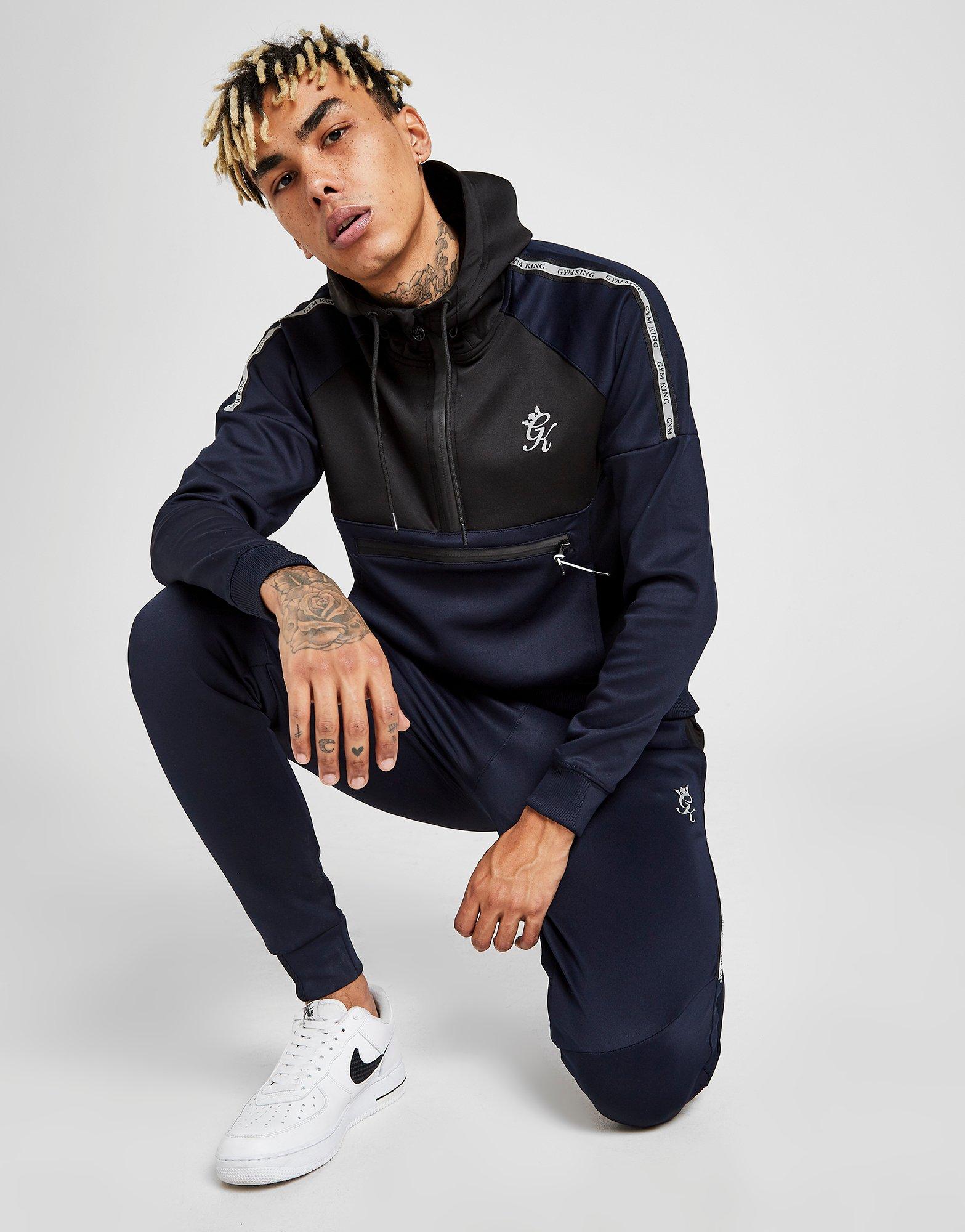 blue gym king tracksuit