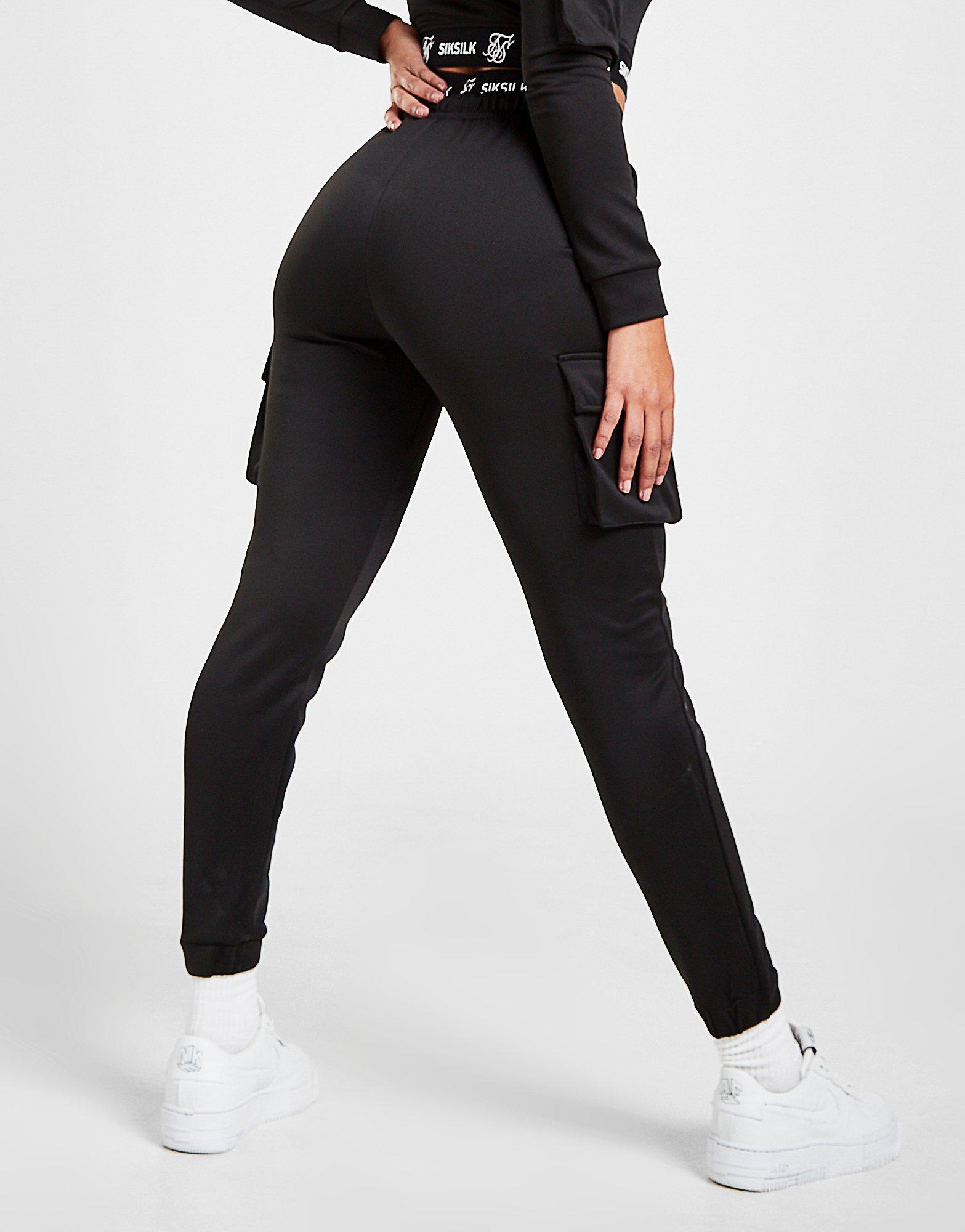 siksilk poly track pants