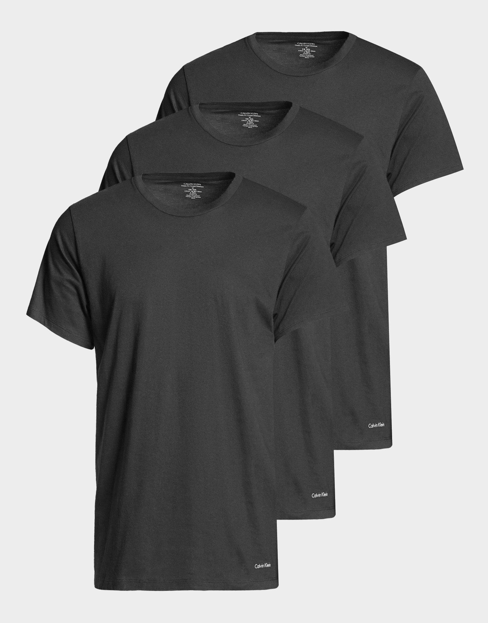 Calvin Klein Underwear 3 Pack Short Sleeve Lounge T-Shirts