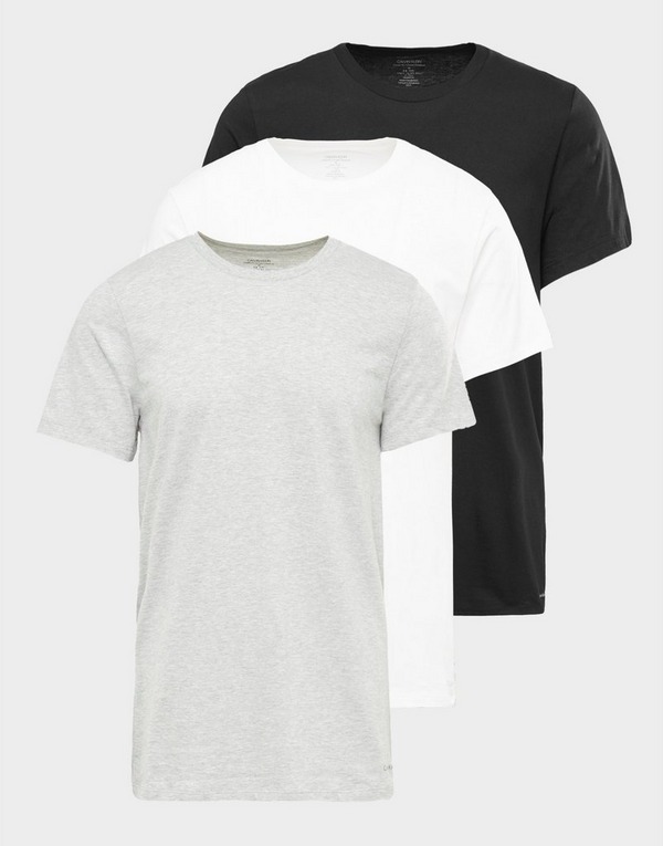Multi Calvin Klein Underwear 3 Pack Short Sleeve Lounge T-Shirts - JD  Sports Ireland