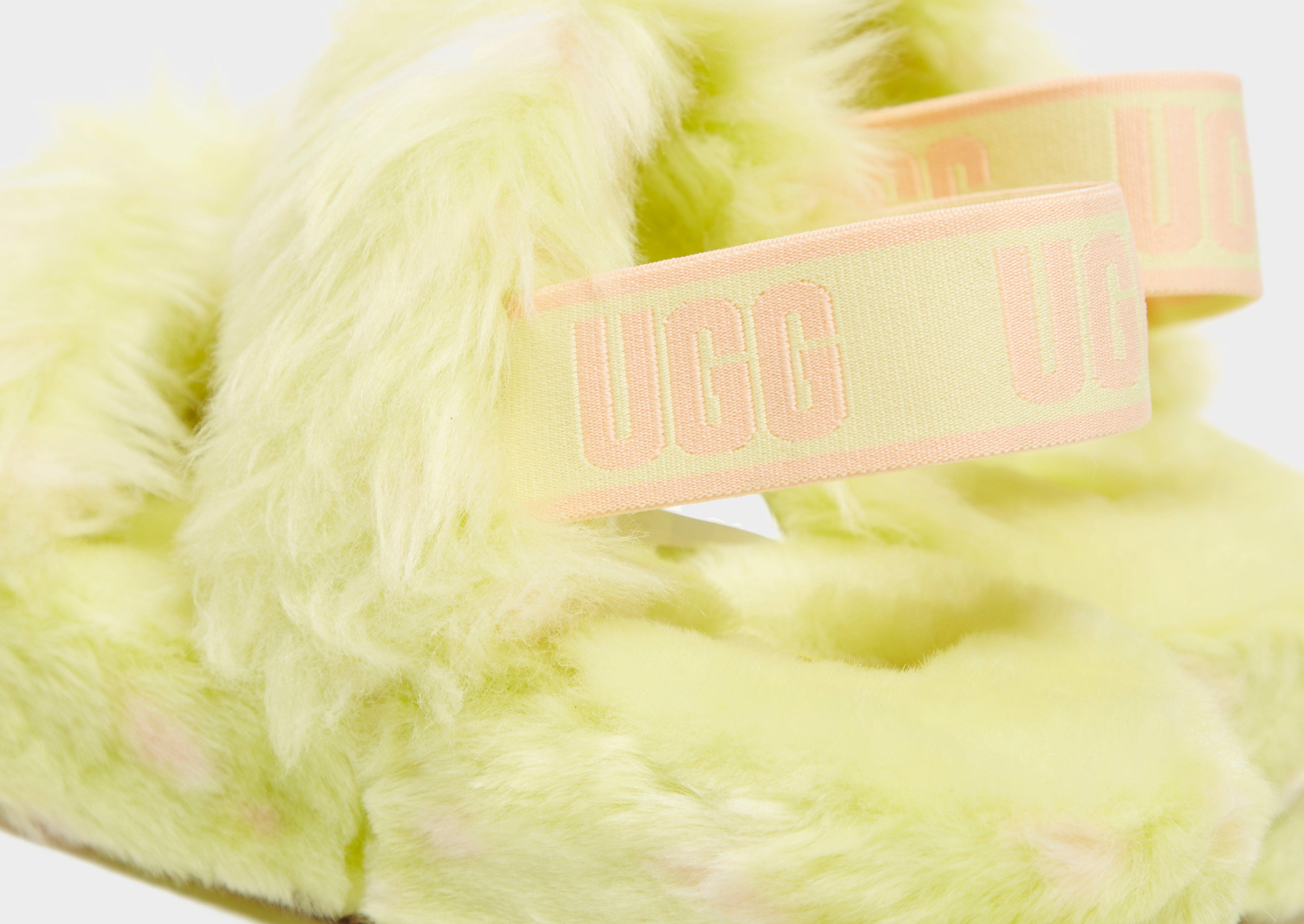 ugg oh yeah slide yellow