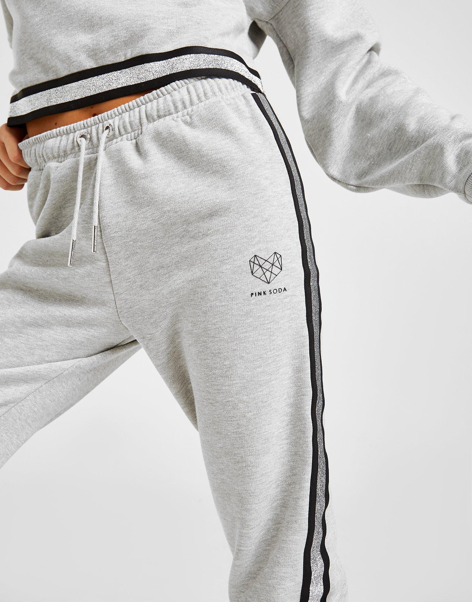 Pink Soda Sport Glitter Fleecebyxor Dam