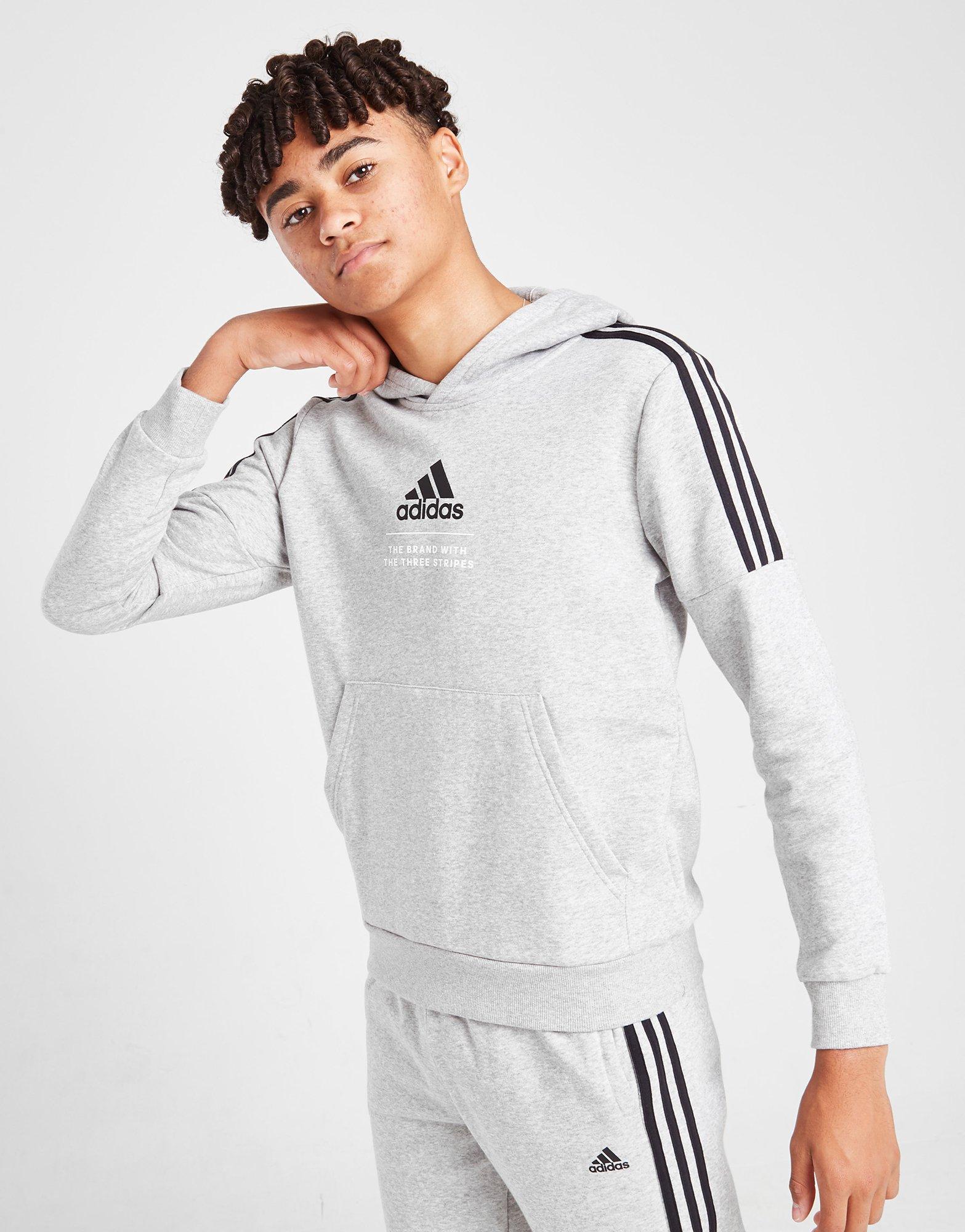 adidas badge of sport fleece tracksuit