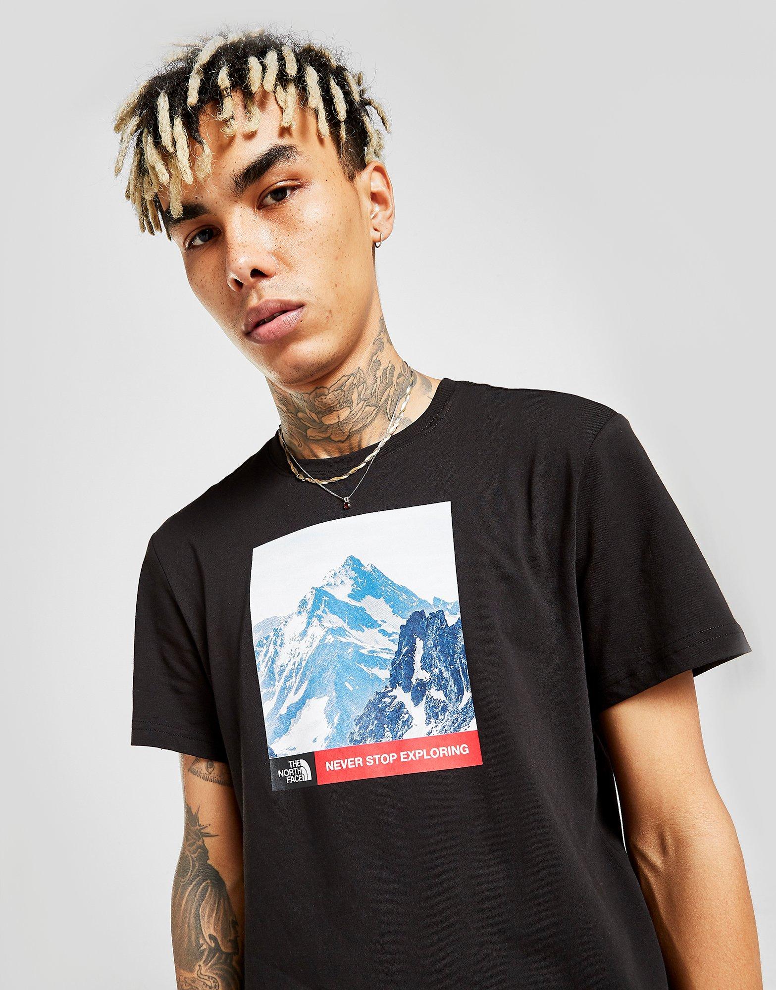 north face mountain t shirt