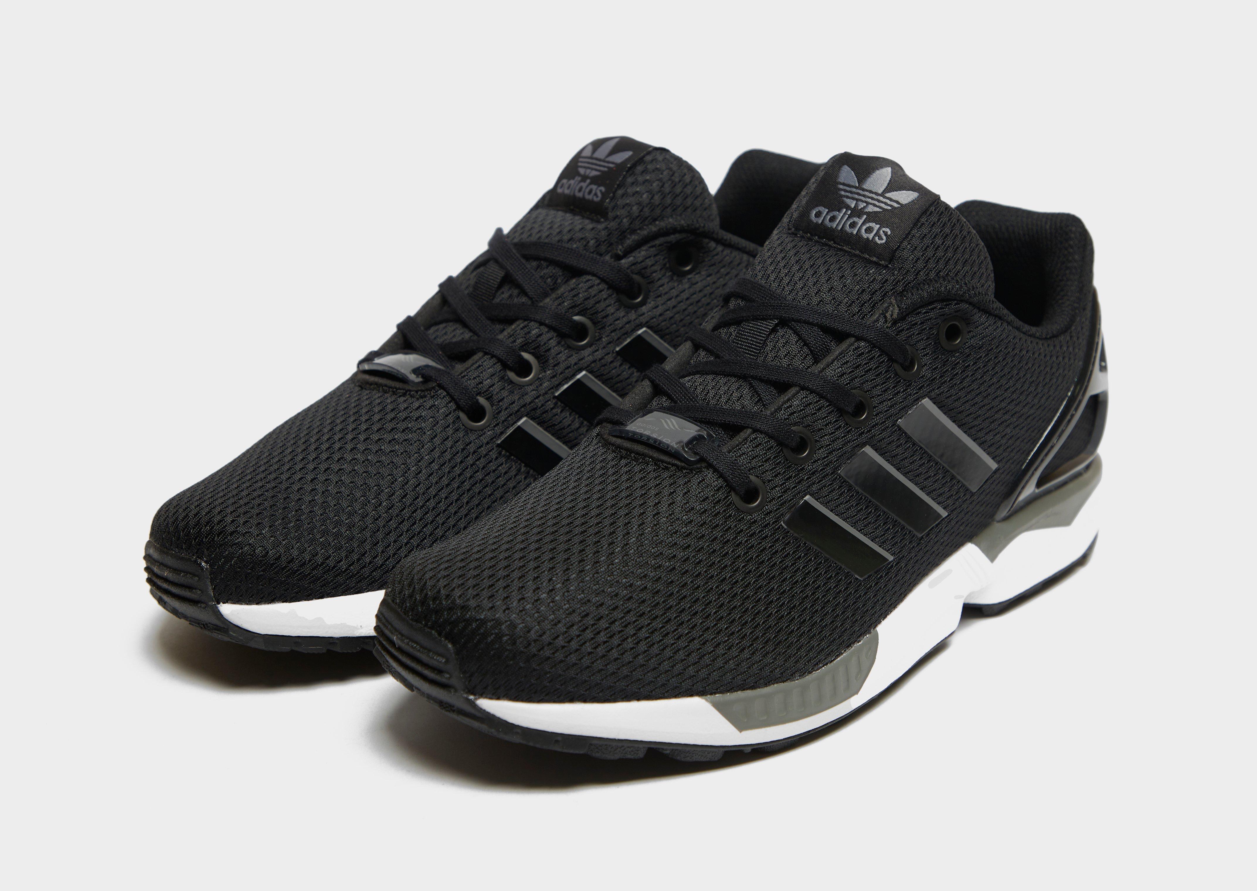 Adidas originals zx flux junior black online