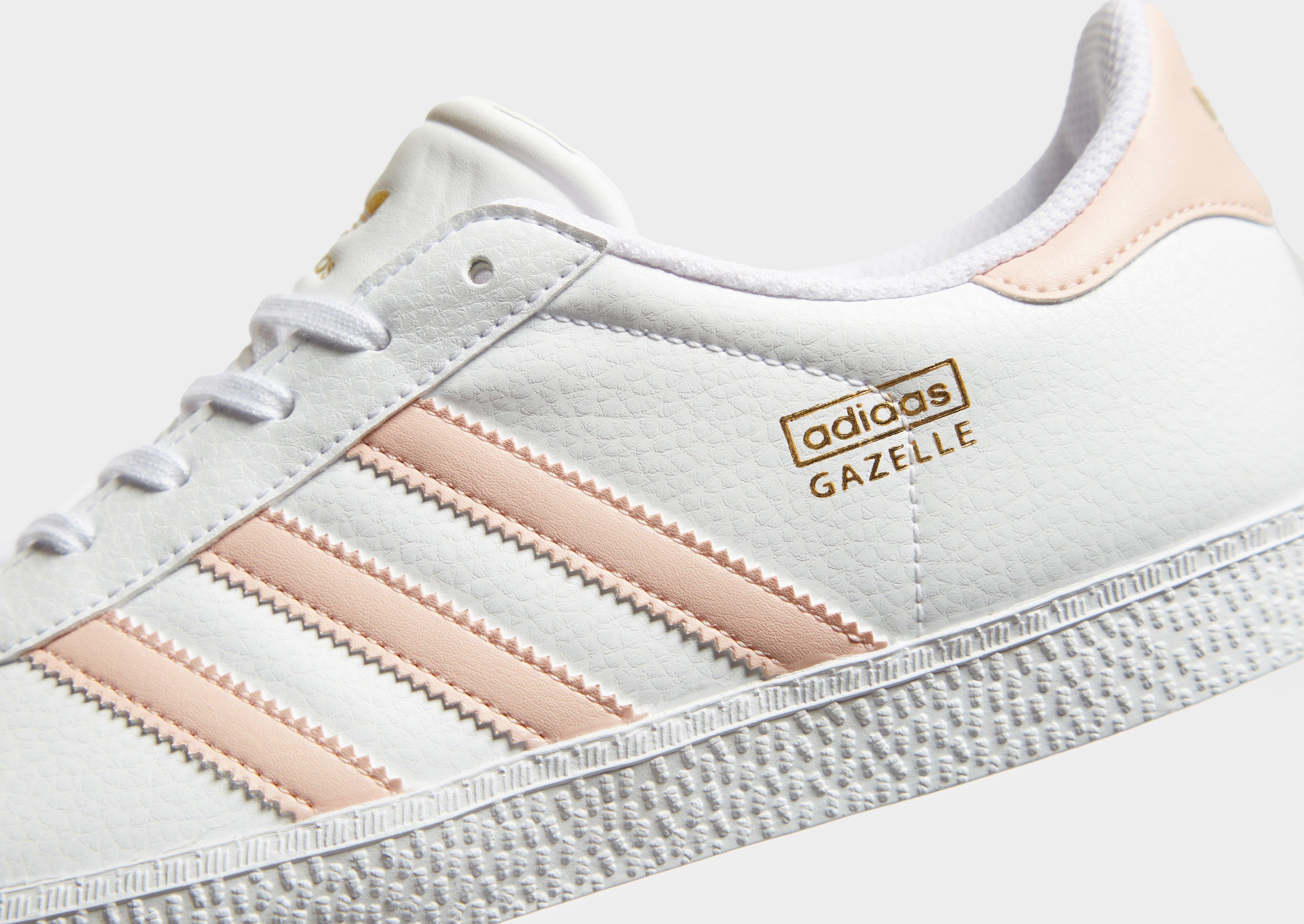 adidas gazelle white junior